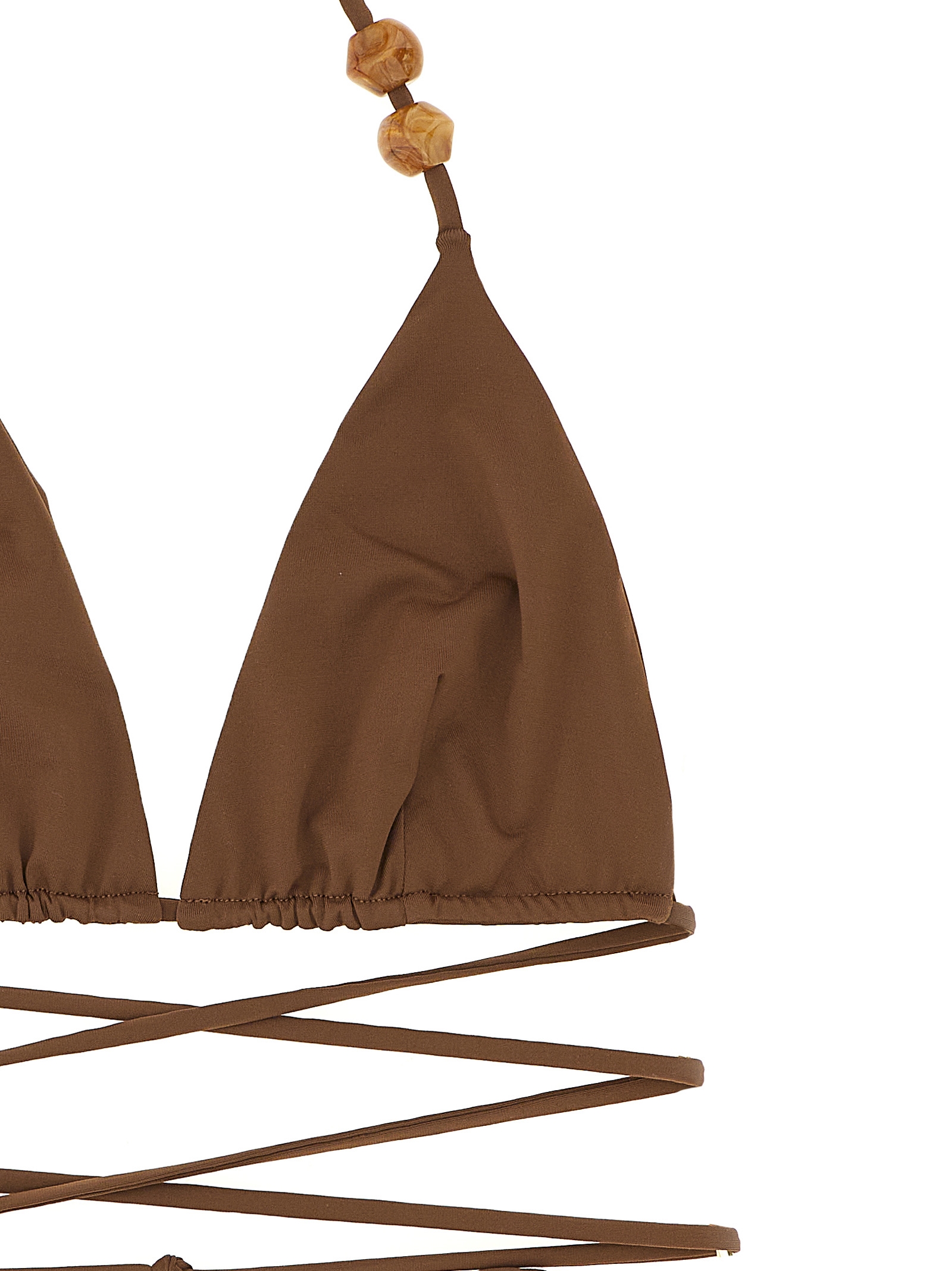 'RE 26' bikini top 627426BROWN (MAGDA BUTRYM / スイムウェア ) | MAGDA BUTRYM (マグダブトリム)(2)