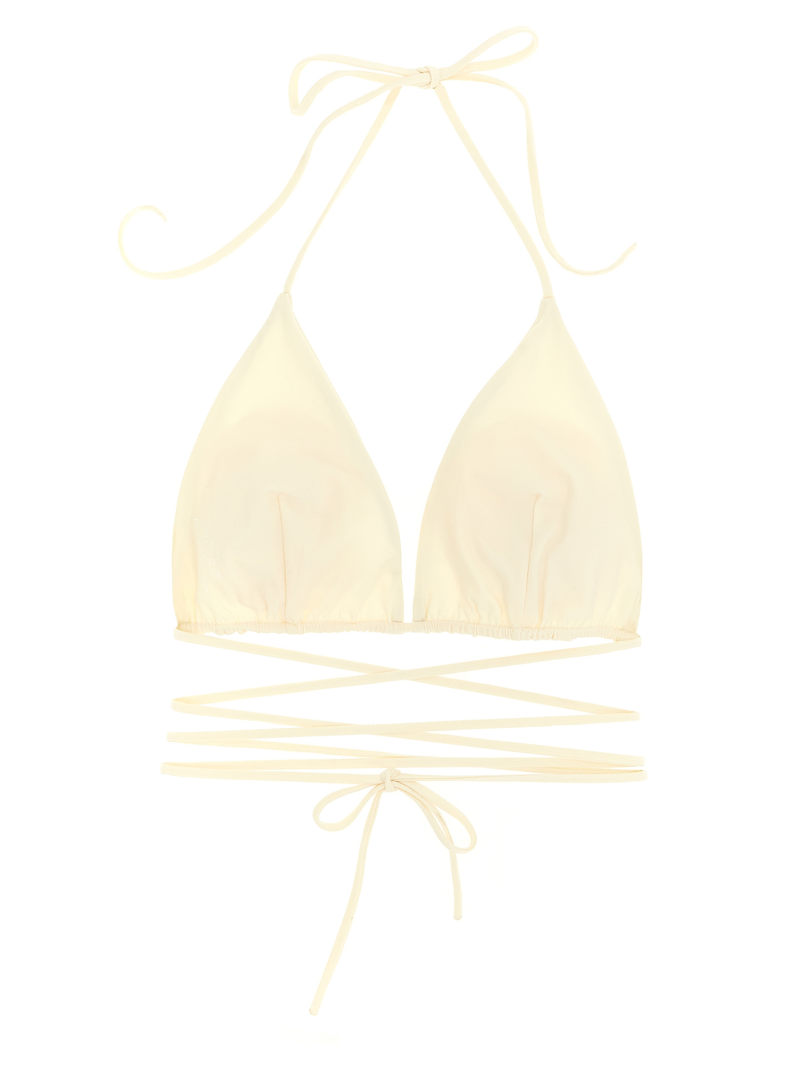 'RE22' bikini top 821321CREAM (MAGDA BUTRYM / スイムウェア ) | MAGDA BUTRYM (マグダブトリム)(1)