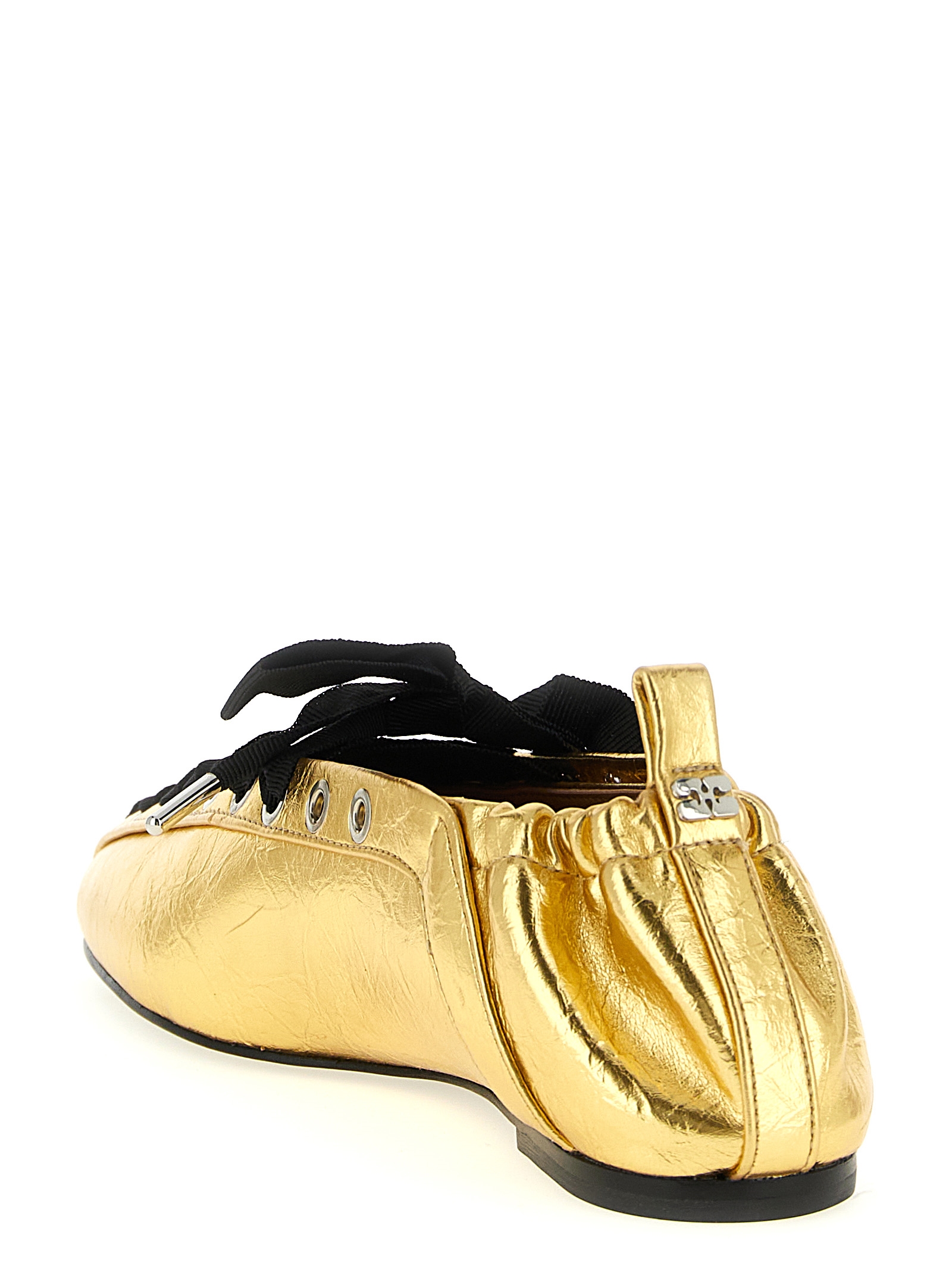 'Lace-Up' ballet flats B1020041339 (GANNI / フラットシューズ ) | GANNI (ガニー)(2)