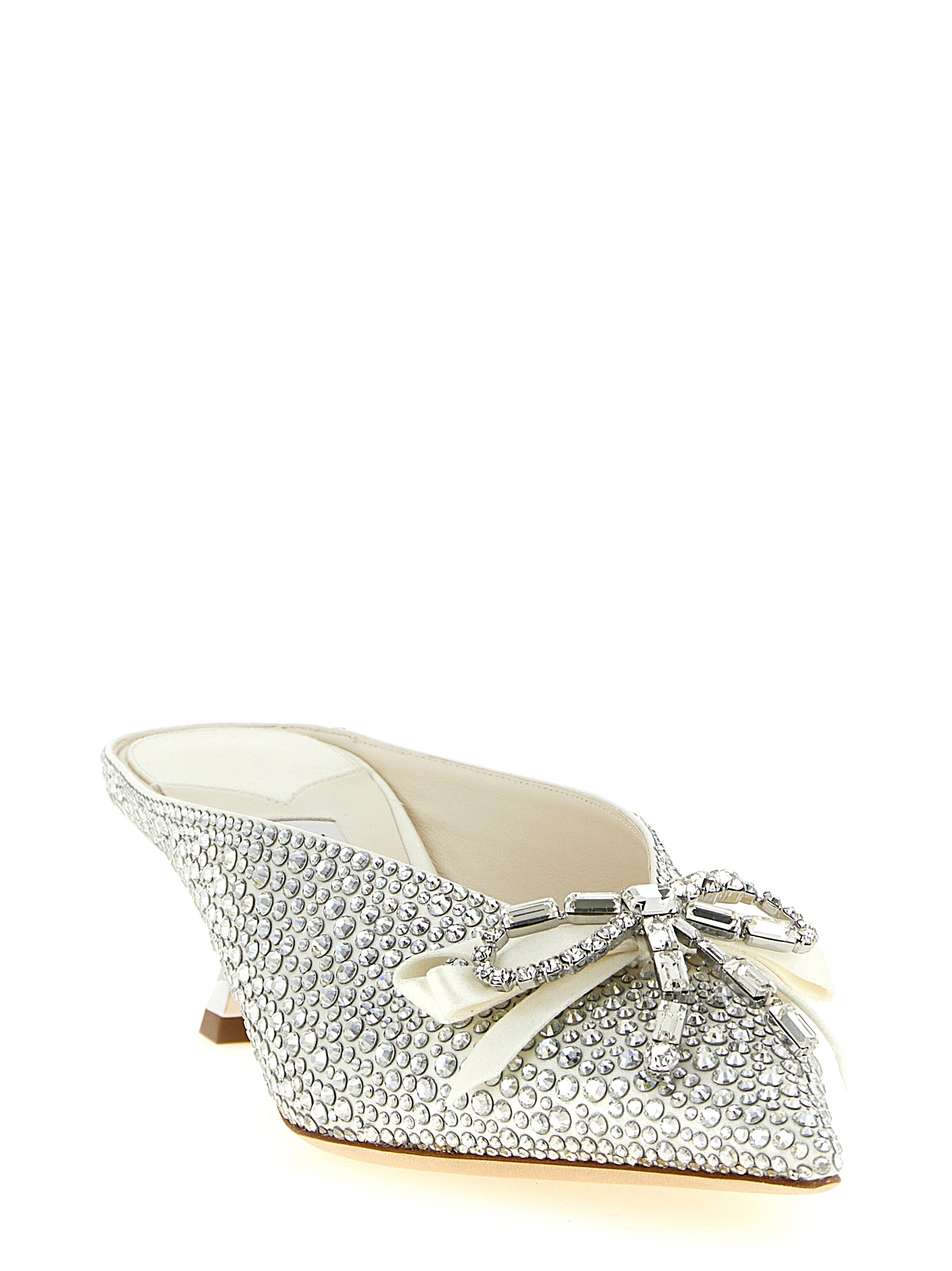 'Auria' sabots AURIAMULE50BTNIVORYCRYSTAL (JIMMY CHOO / サンダル ) | JIMMY CHOO (ジミー チュウ)(1)