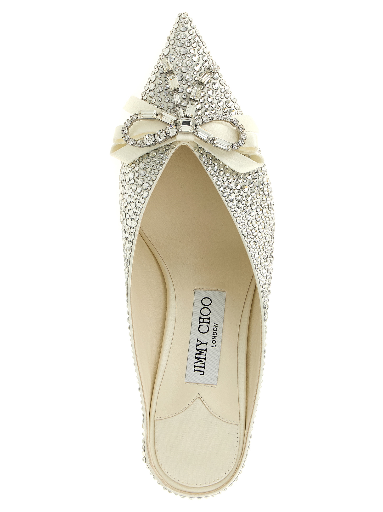 'Auria' sabots AURIAMULE50BTNIVORYCRYSTAL (JIMMY CHOO / サンダル ) | JIMMY CHOO (ジミー チュウ)(3)