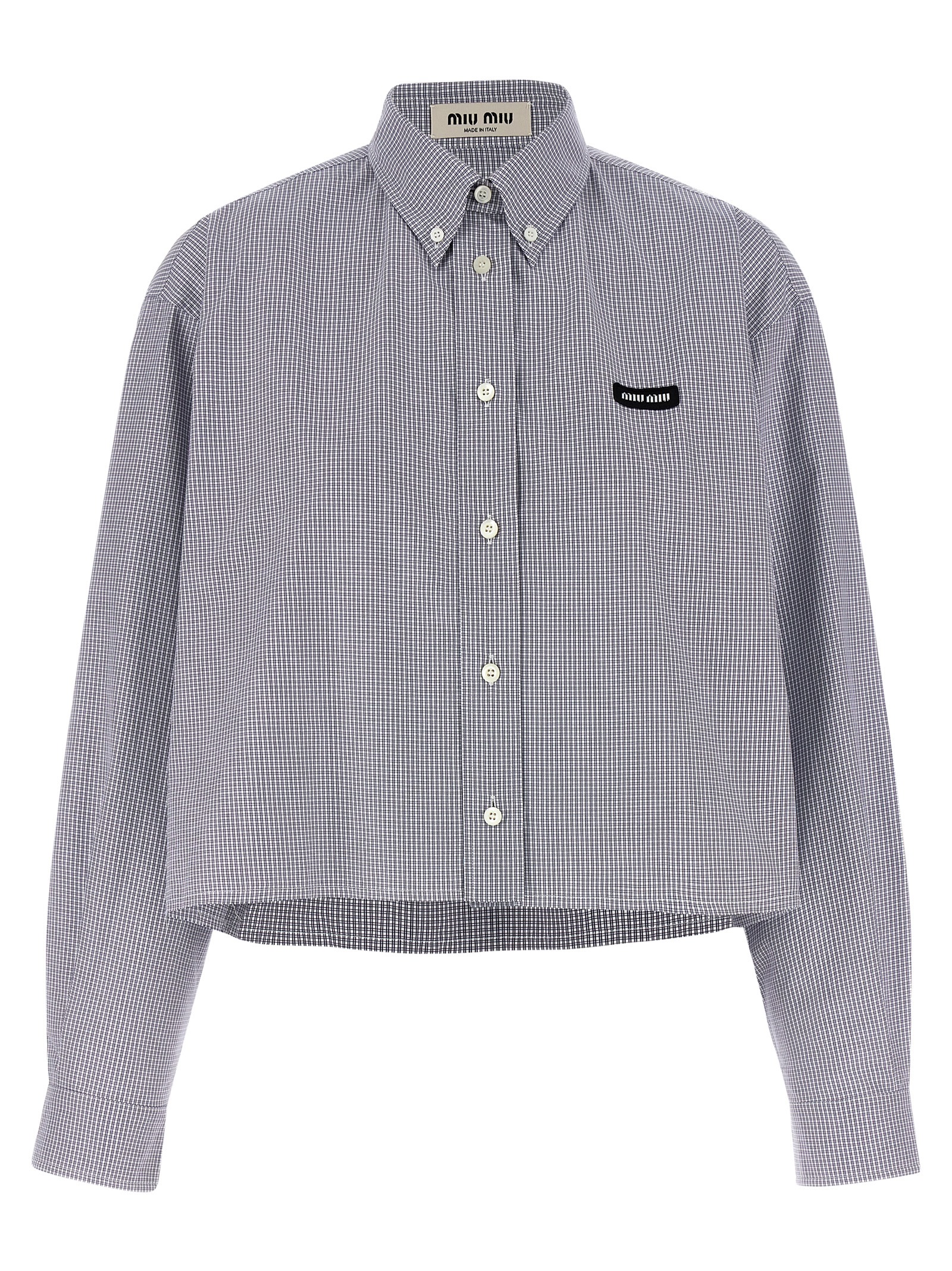 Checkered shirt MK1659SOOO1805F0008 (MIU MIU / シャツ・ブラウス ) | MIU MIU (ミュウミュウ)