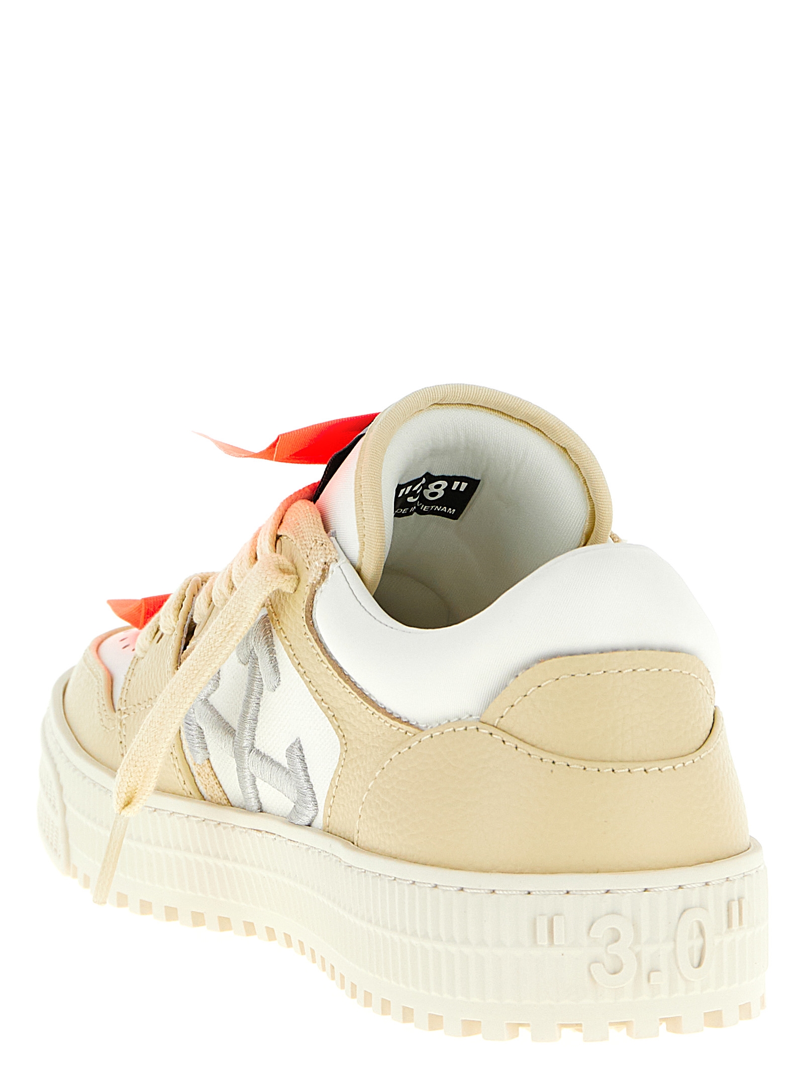 '3.0 Court Low Top' sneakers OWIA28ES26LEA00101610161 (Off-White / スニーカー ) | Off-White (オフホワイト)(3)