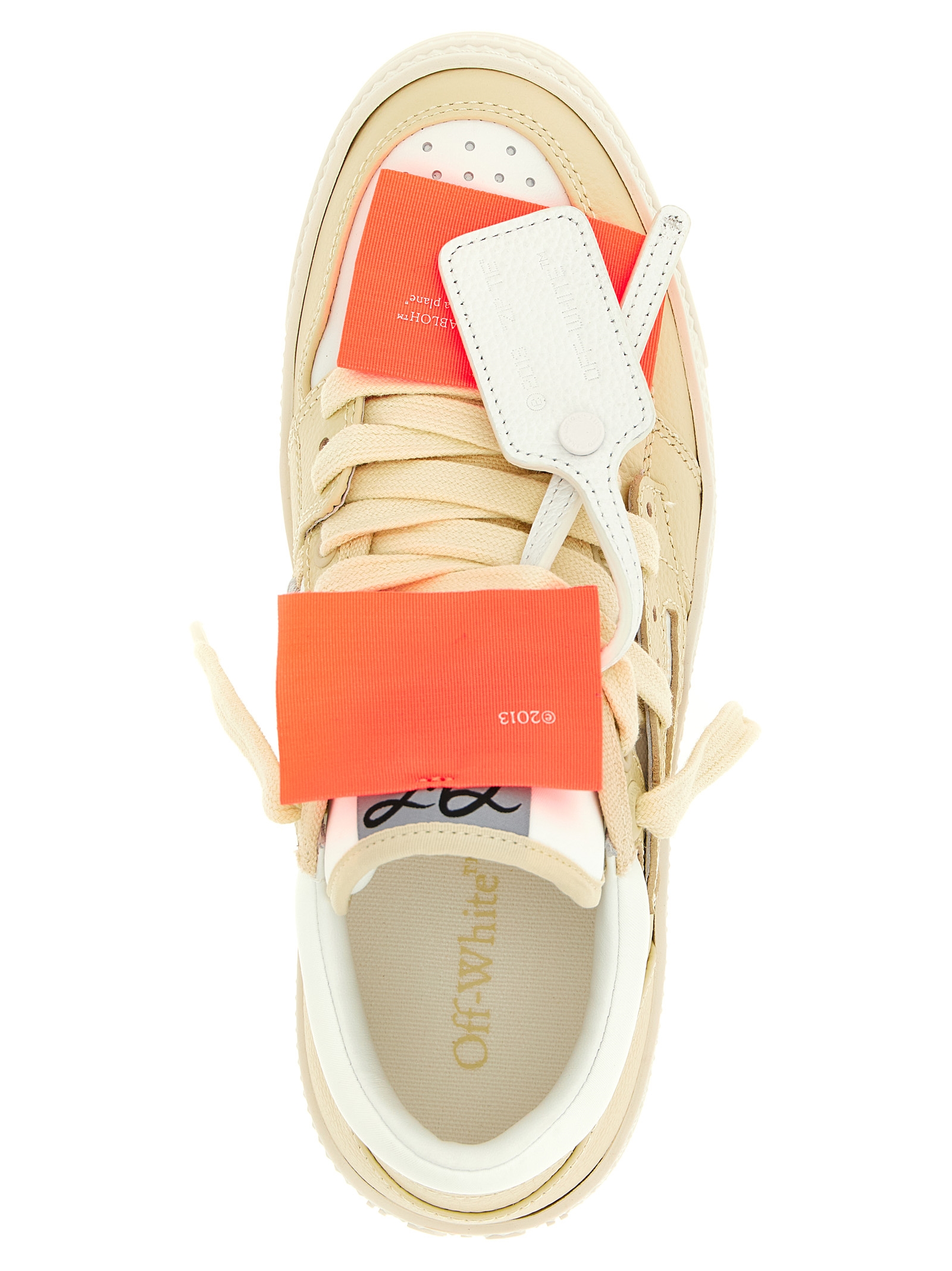 '3.0 Court Low Top' sneakers OWIA28ES26LEA00101610161 (Off-White / スニーカー ) | Off-White (オフホワイト)(4)