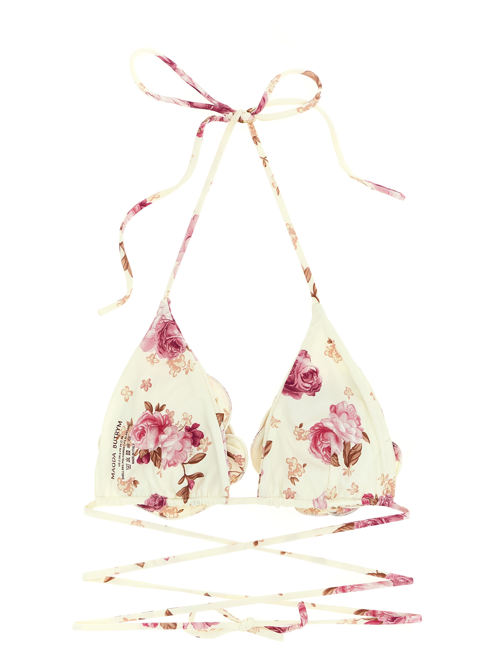 'RE26' bikini top 626426CREAM (MAGDA BUTRYM / スイムウェア ) | MAGDA BUTRYM (マグダブトリム)(1)