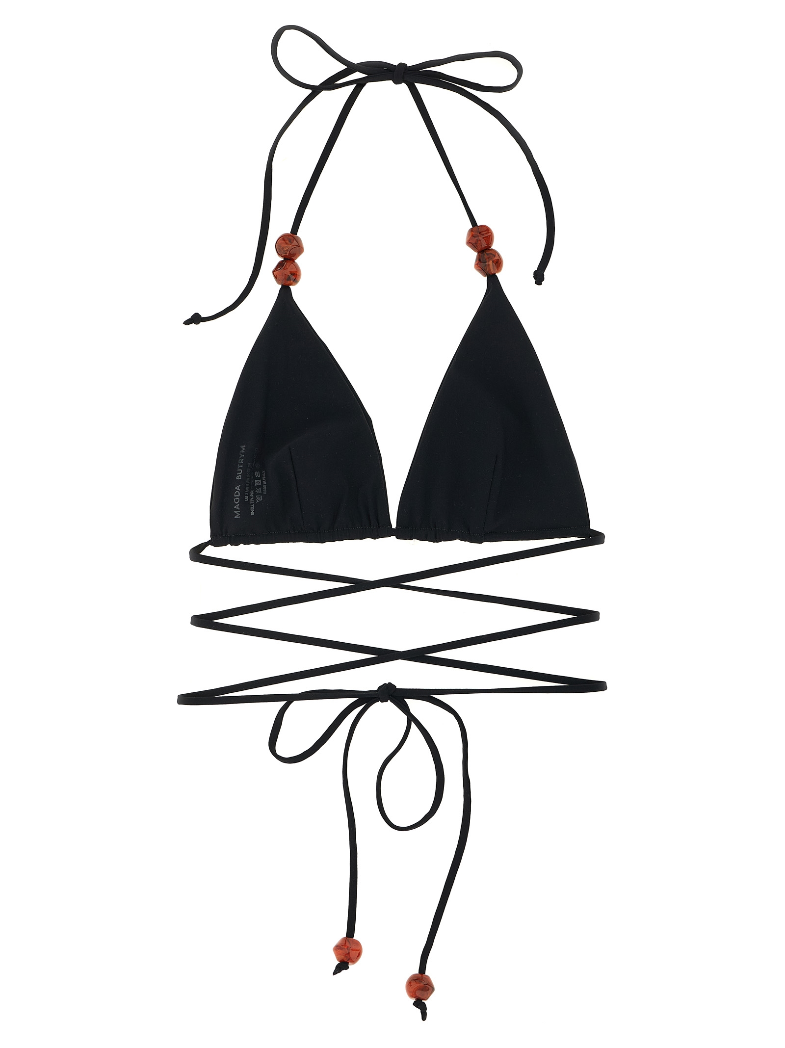 'RE26' bikini top 629426BLACK (MAGDA BUTRYM / スイムウェア ) | MAGDA BUTRYM (マグダブトリム)(1)