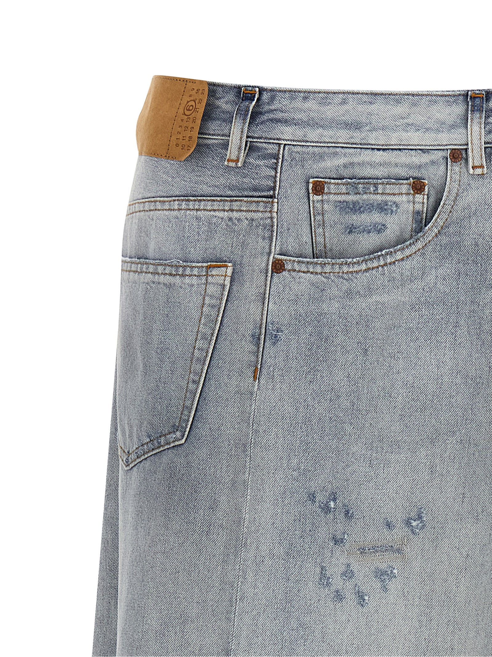 Asymmetrical construction skirt S52MI0016M30055962 (MM6 Maison Margiela / スカート ) | MM6 Maison Margiela (エムエムシックス)(2)