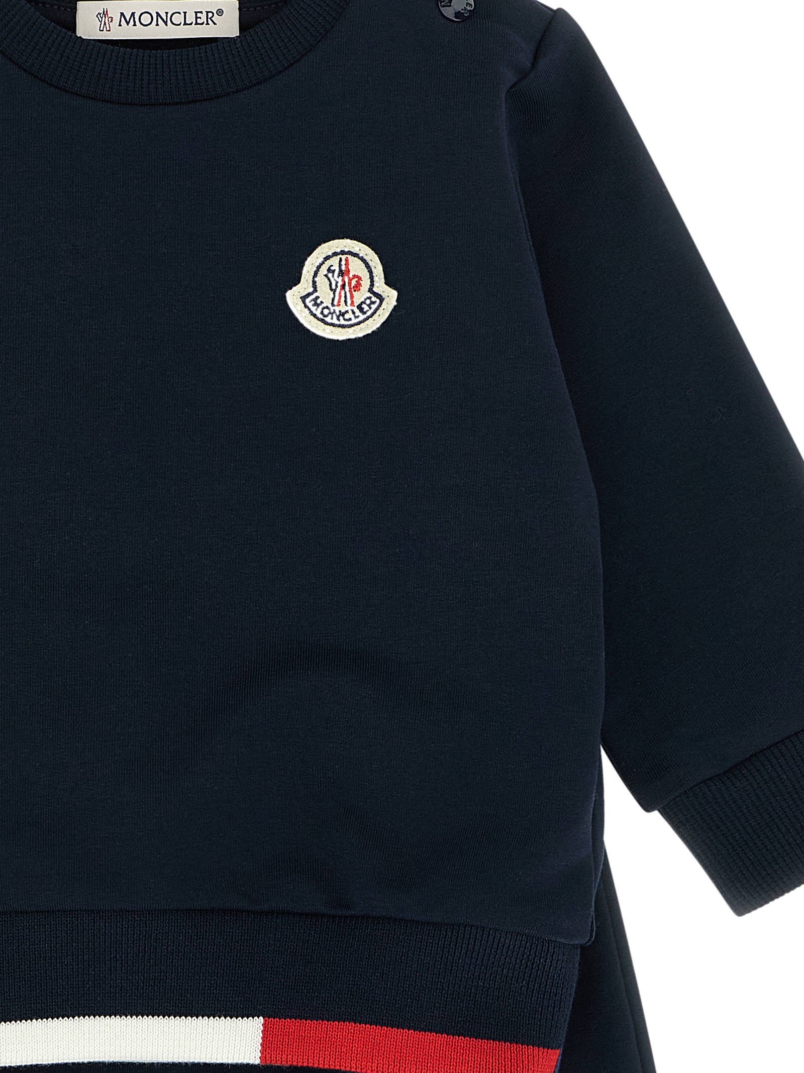 Tricolor hem sweatshirt + joggers L19518M0000889AEB778 (Moncler / スウェット・フーディー ) | Moncler (モンクレール)(3)