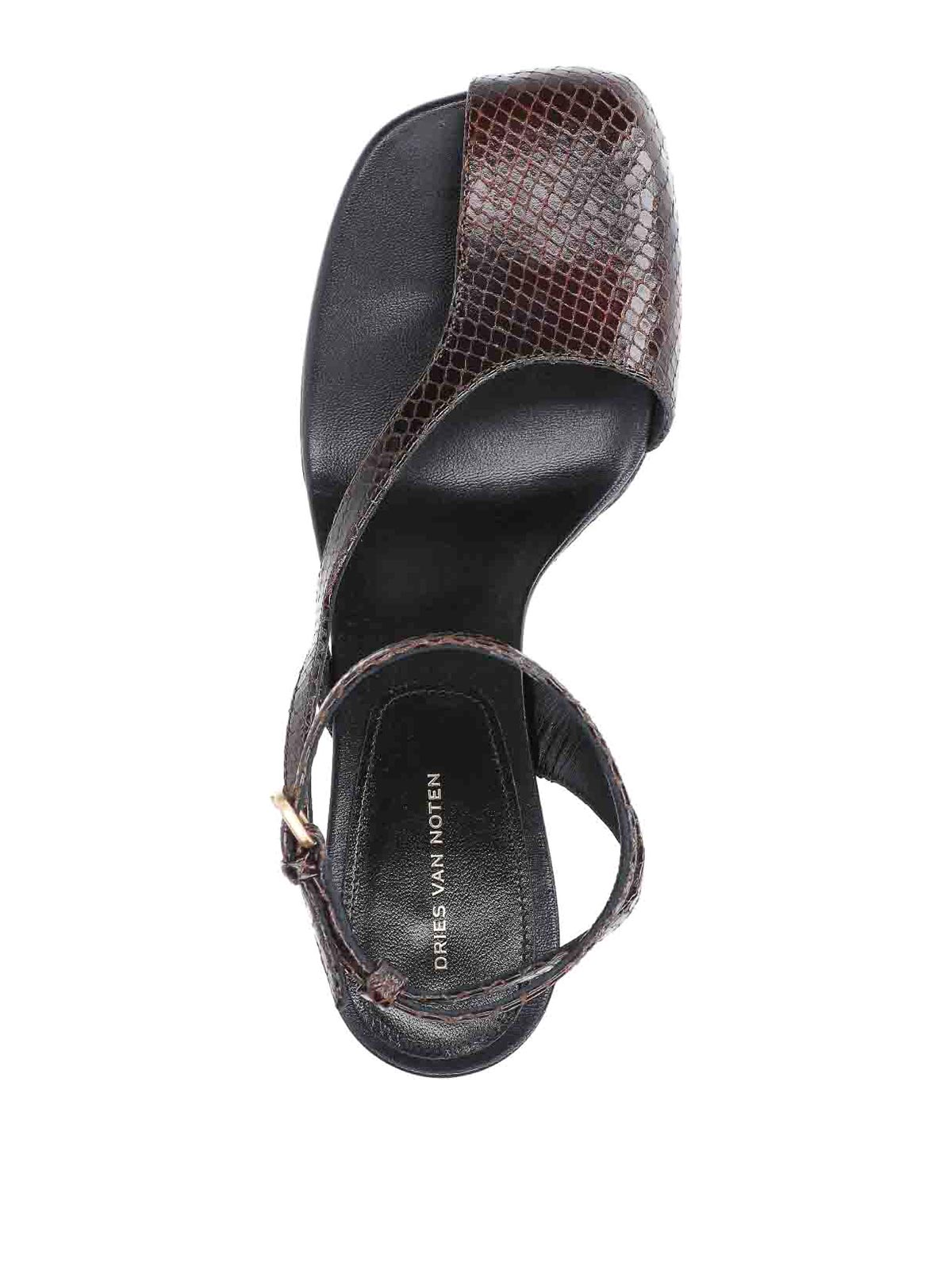 Crocodile Print Pumps 11714350704 (Dries Van Noten / パンプス・ハイヒール ) | Dries Van Noten (ドリスヴァンノッテン)(4)