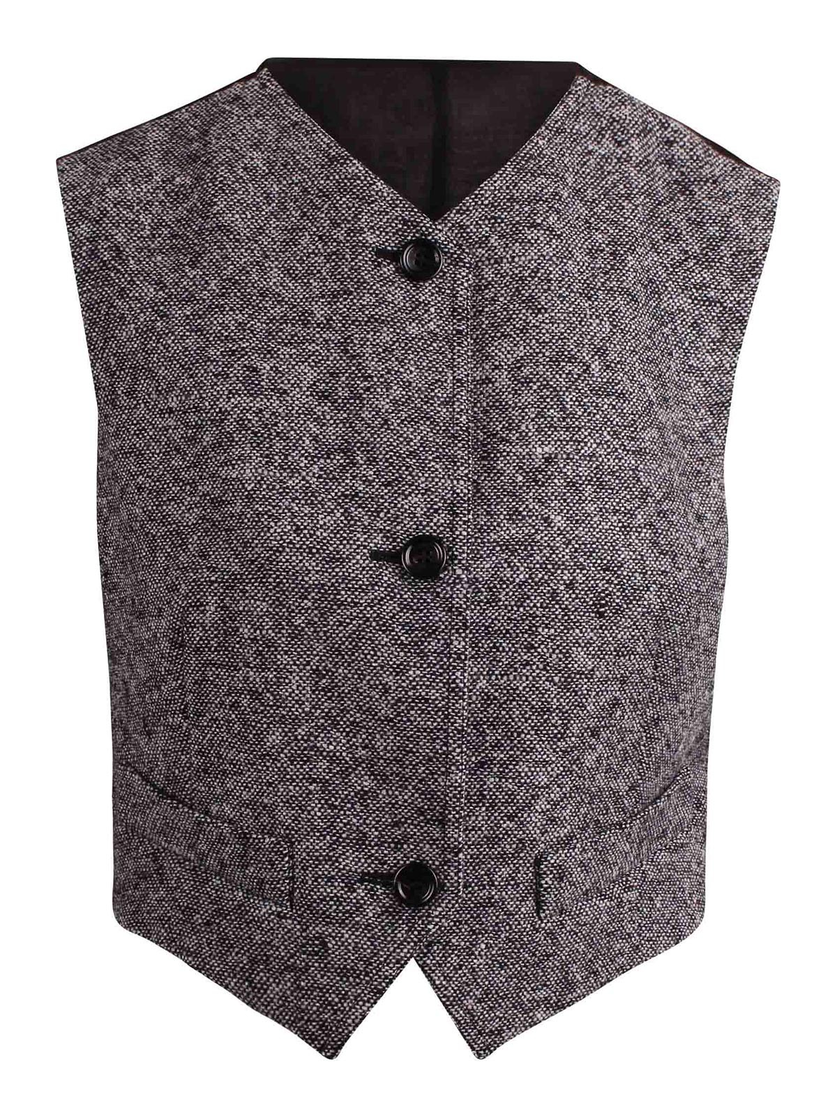 Wool and Silk Tweed Vest 25211560126E15 (Max Mara / ベスト ) | Max Mara (マックスマーラ)