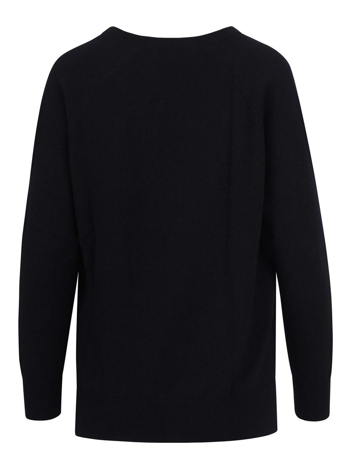 Wool and Cashmere Sweater with Jeweled Logo D47EM055E52MF099 (ERMANNO SCERVINO / ニット・セーター・カーディガン ) | ERMANNO SCERVINO (エルマンノ シェルヴィーノ)(1)