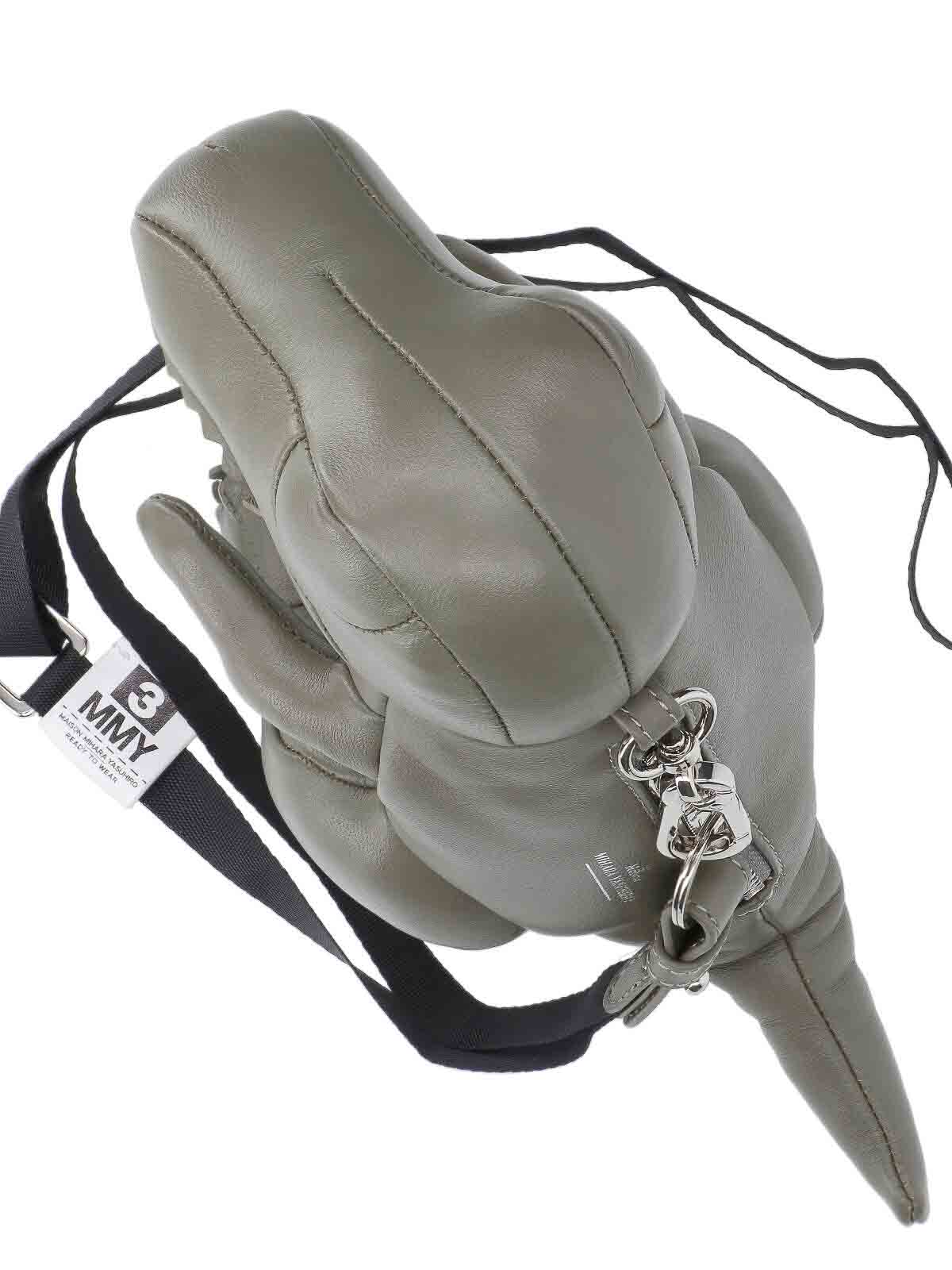 Mini Shoulder Bag A14BG709GRAY (Maison Mihara Yasuhiro / ハンドバッグ・ショルダーバッグ ) | Maison Mihara Yasuhiro (メゾン ミハラ ヤスヒロ)(3)