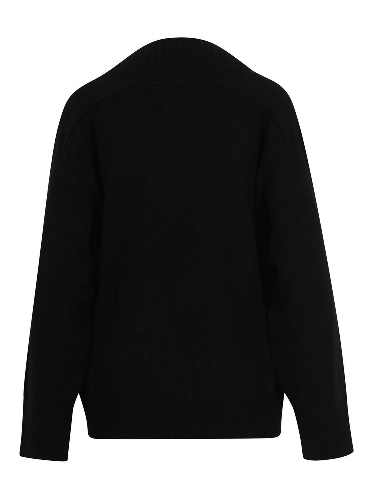 Sage V-Neck Cashmere Sweater SAGELDSBLACK (LOULOU STUDIO / ニット・セーター・カーディガン ) | LOULOU STUDIO (ルルスタジオ)(1)