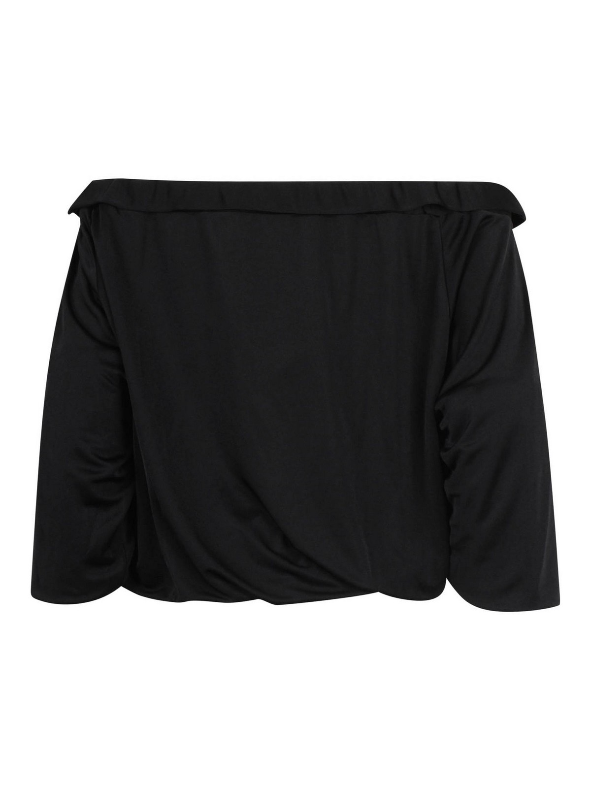 Satin Jersey Drawstring Top JE1729969999B999B (Patou / シャツ・ブラウス ) | Patou (パトゥ)(1)