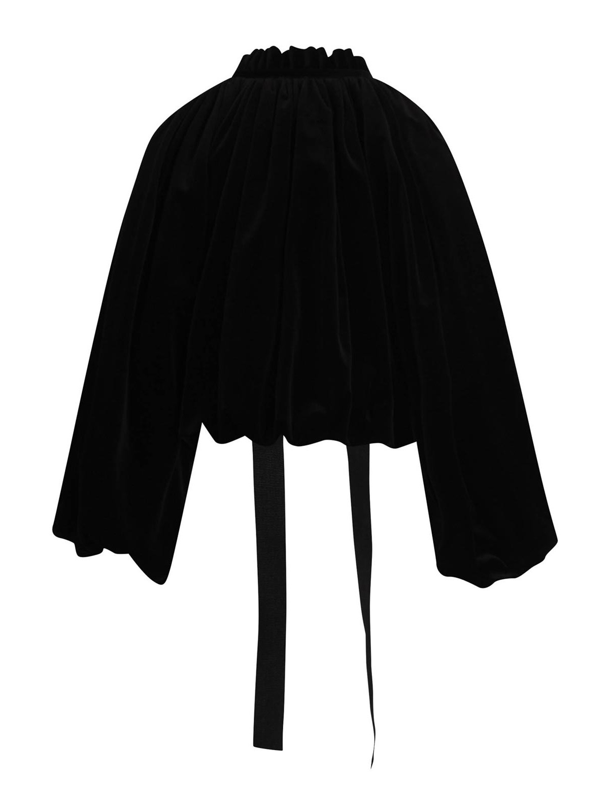 Voluminous Draped Velvet Jacket OU0170155999B999B (Patou / カジュアルジャケット ) | Patou (パトゥ)(1)