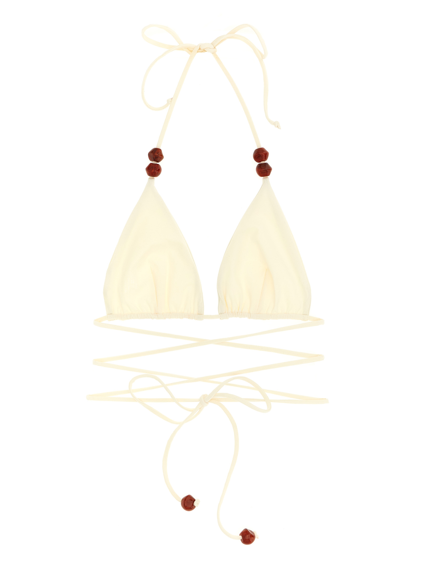 'RE 26' bikini top 628426CREAM (MAGDA BUTRYM / スイムウェア ) | MAGDA BUTRYM (マグダブトリム)(1)