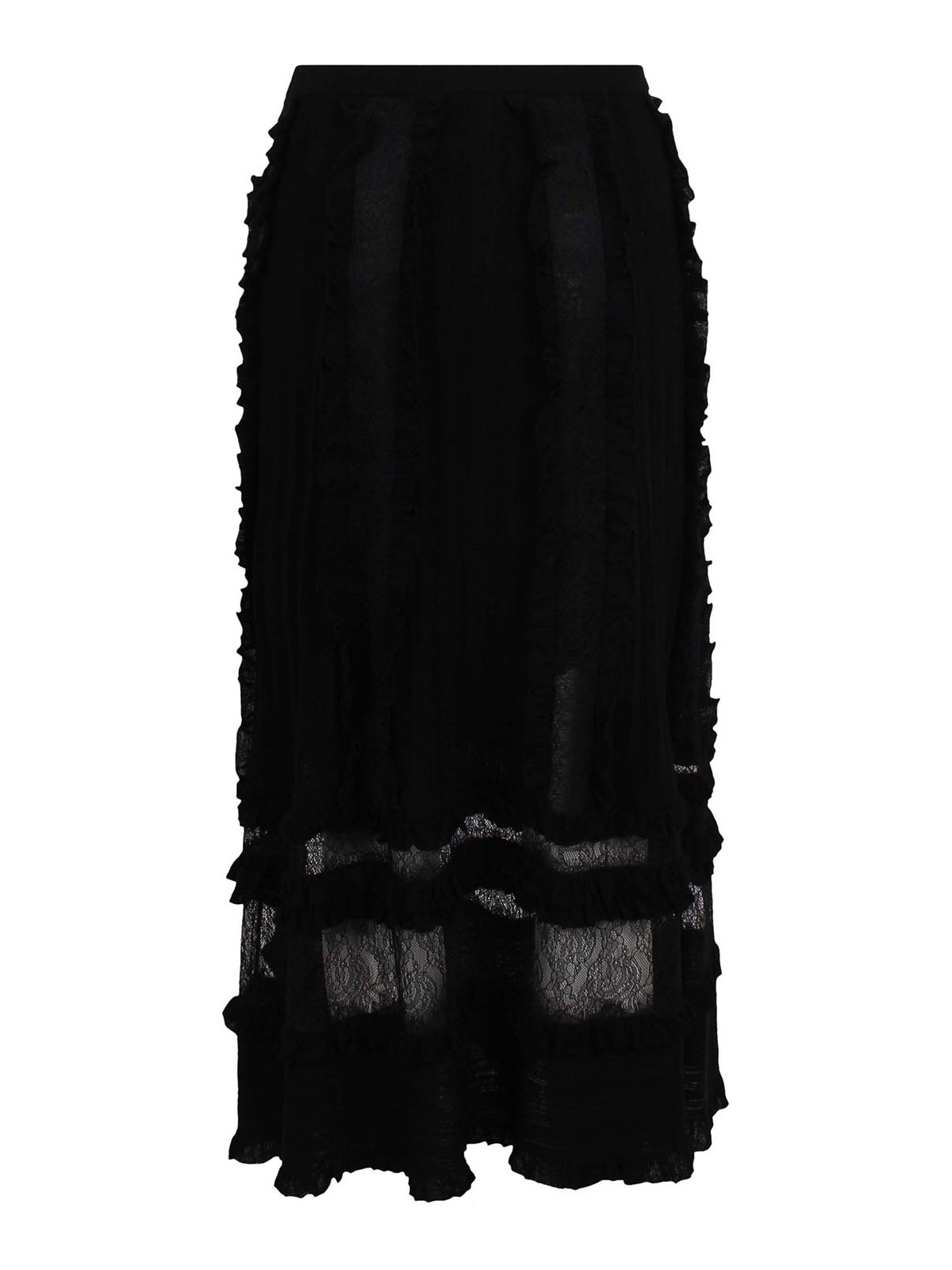 White Jeans with Center Seams FA250749NOIR (ULLA JOHNSON / スカート ) | ULLA JOHNSON (ウラ ジョンソン)(1)