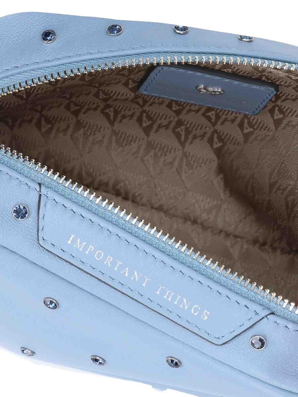 Pouch 204989SCHOOLBLUE (ANYA HINDMARCH / クラッチバッグ・ポーチ ) | ANYA HINDMARCH (アニヤ・ハインドマーチ)(3)