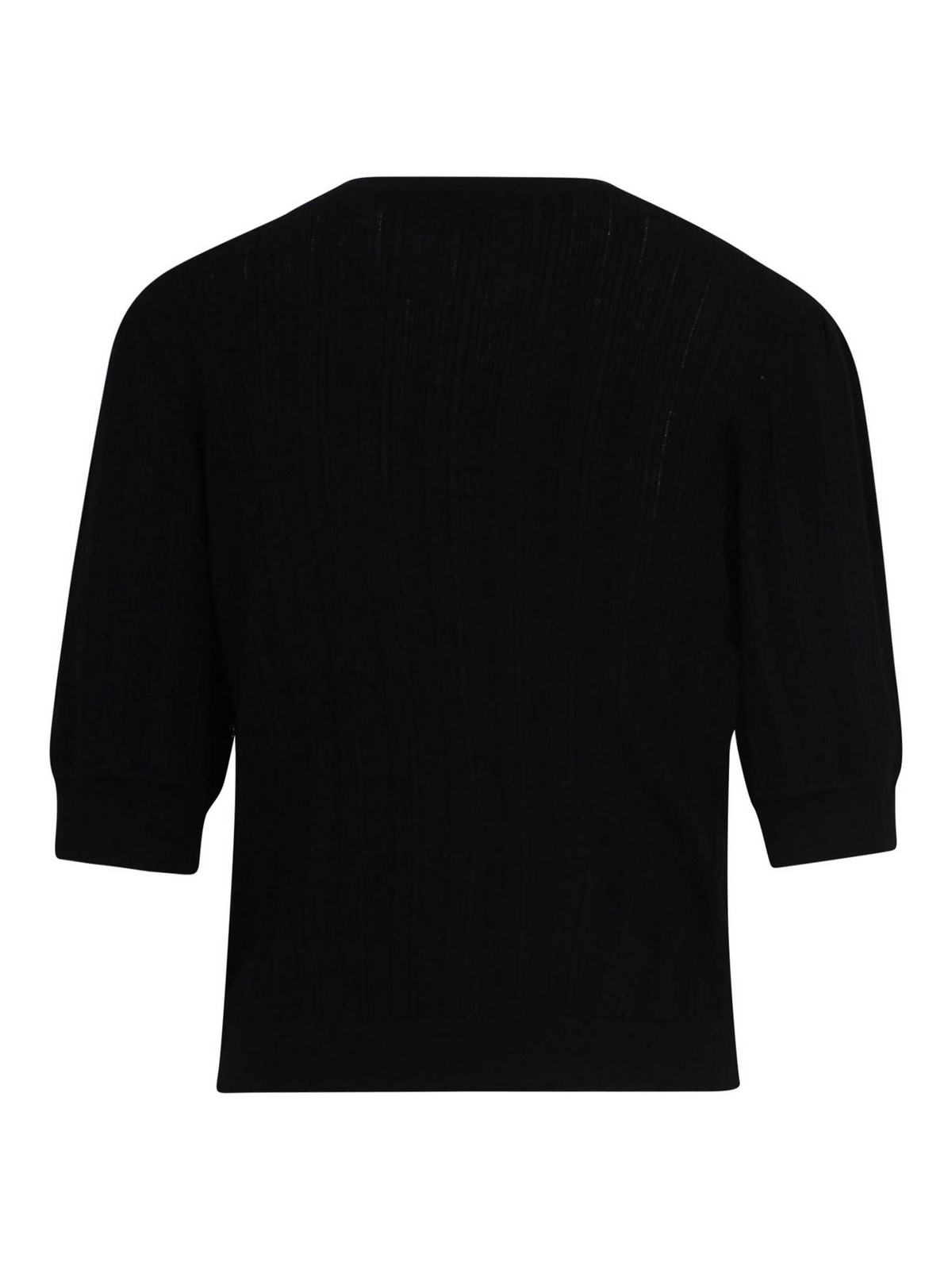 Eve Midi Dress with Draping FA250700NOIR (ULLA JOHNSON / ニット・セーター・カーディガン ) | ULLA JOHNSON (ウラ ジョンソン)(1)