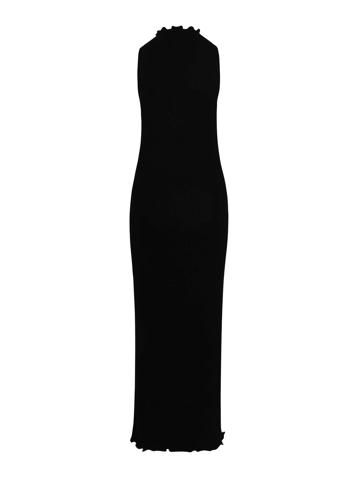 Ribbed Bodysuit with Buttons YUZPF25RWKN1501BLACK (YUZEFI / ワンピース・ドレス・オールインワン ) | YUZEFI (ユゼフィ)(1)