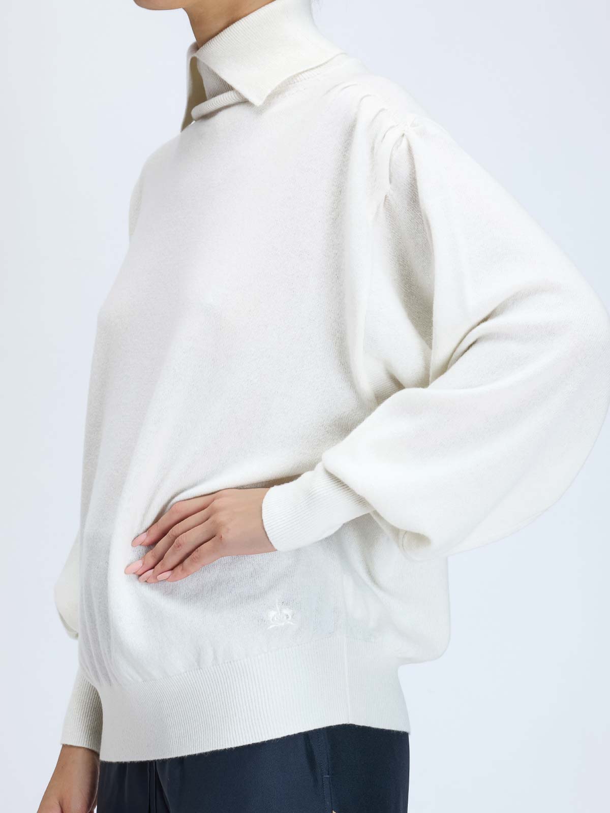 Cashmere Collar Sweater 79AAF833CMX45021 (GENNY / ニット・セーター・カーディガン ) | GENNY (ジェニー)(4)