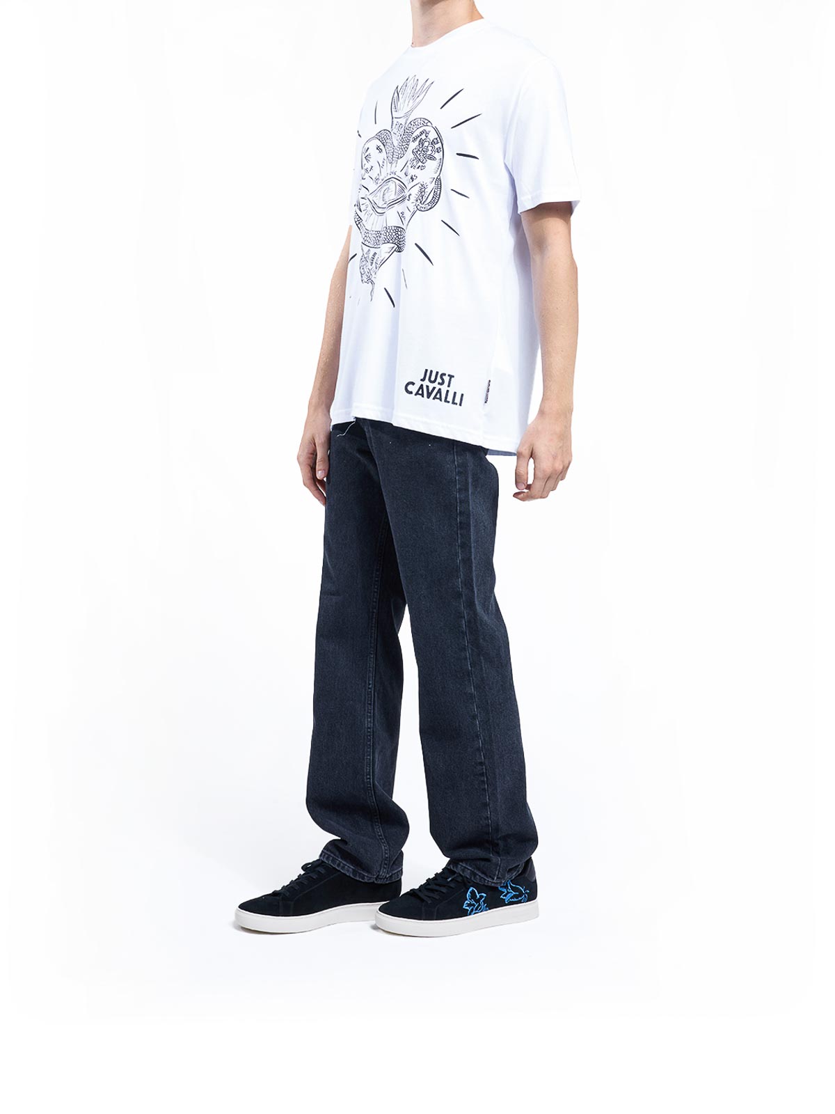 Big Heart Tshirt 79OAHT20CJ500003 (Just Cavalli / Tシャツ・カットソー ) | Just Cavalli (ジャスト カヴァリ)(2)