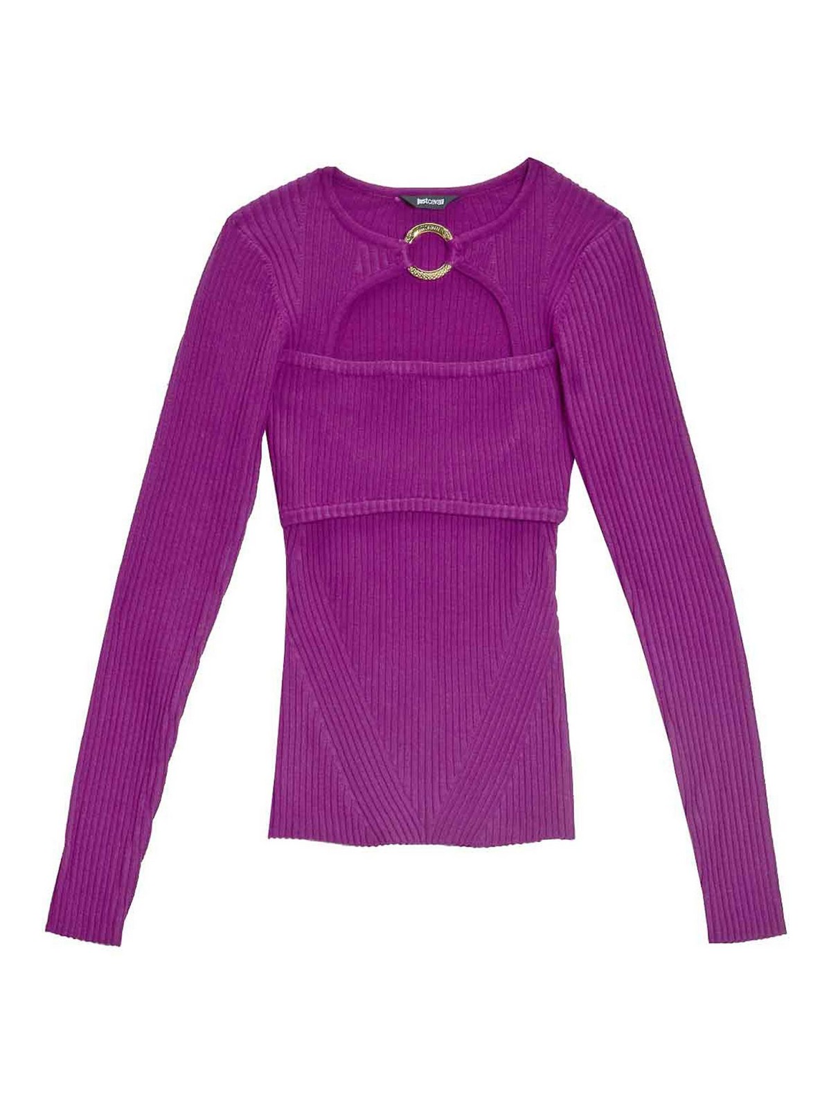 Maglia Rib 79PAFM07CMH56343 (Just Cavalli / ニット・セーター・カーディガン ) | Just Cavalli (ジャスト カヴァリ)