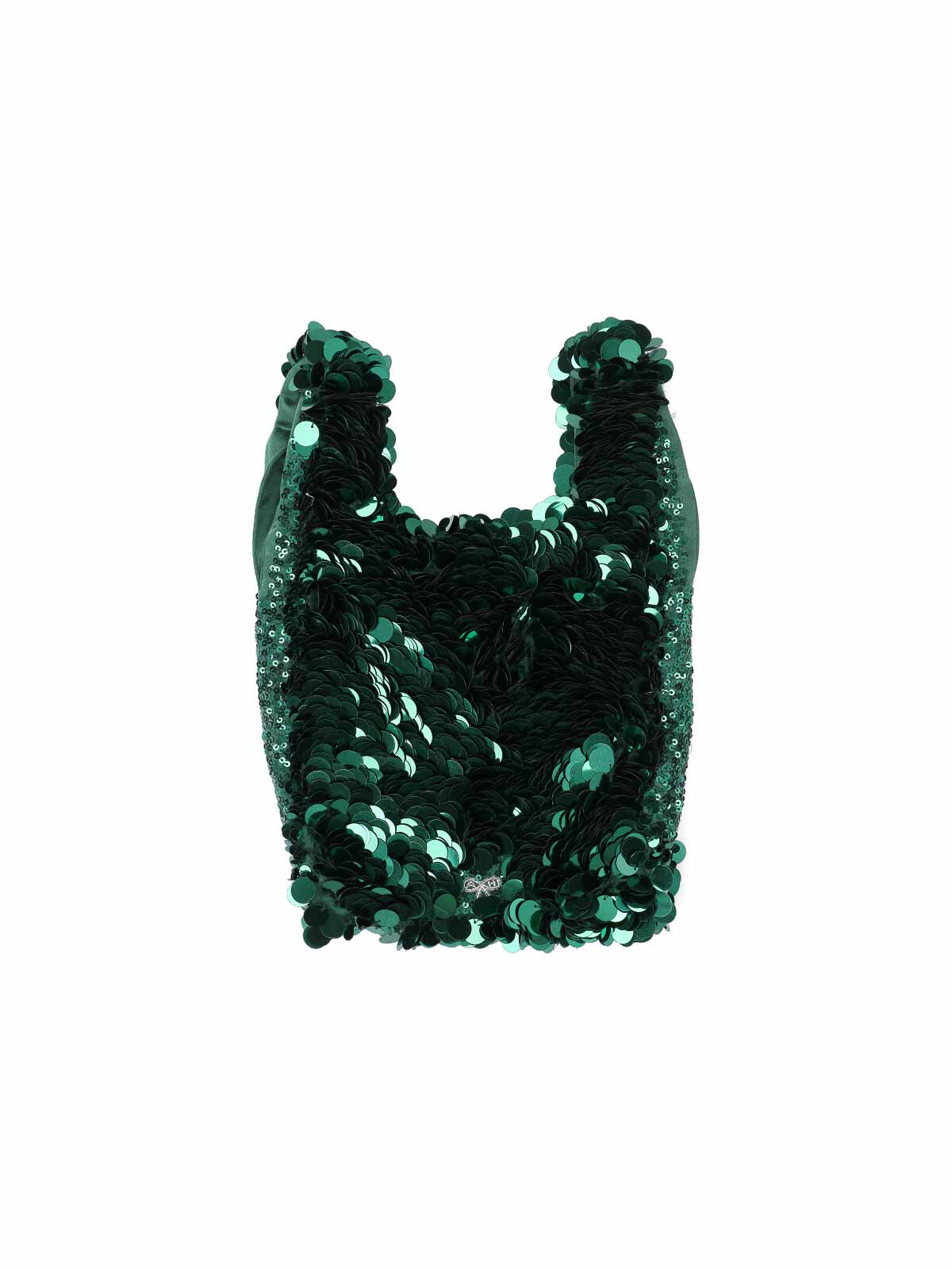 Mini Tote Bag 154222BOTTLEGREEN (ANYA HINDMARCH / トートバッグ ) | ANYA HINDMARCH (アニヤ・ハインドマーチ)(1)