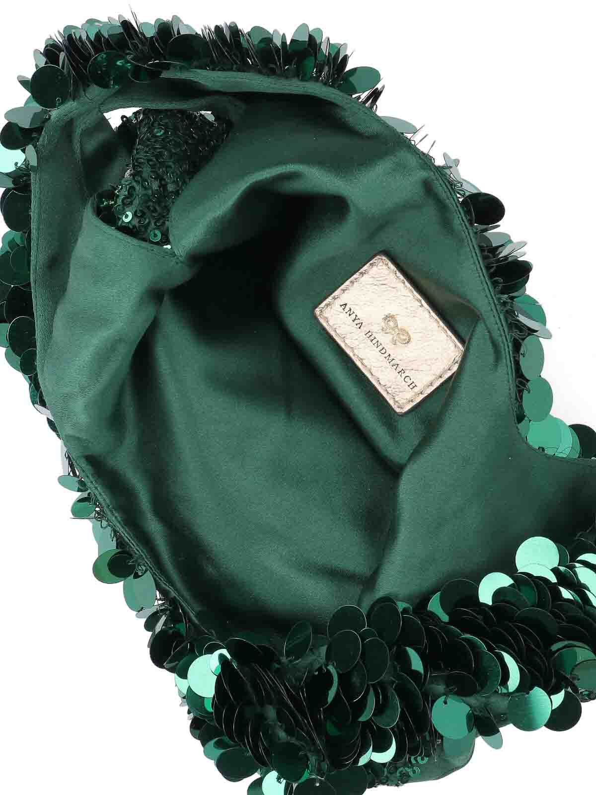 Mini Tote Bag 154222BOTTLEGREEN (ANYA HINDMARCH / トートバッグ ) | ANYA HINDMARCH (アニヤ・ハインドマーチ)(2)