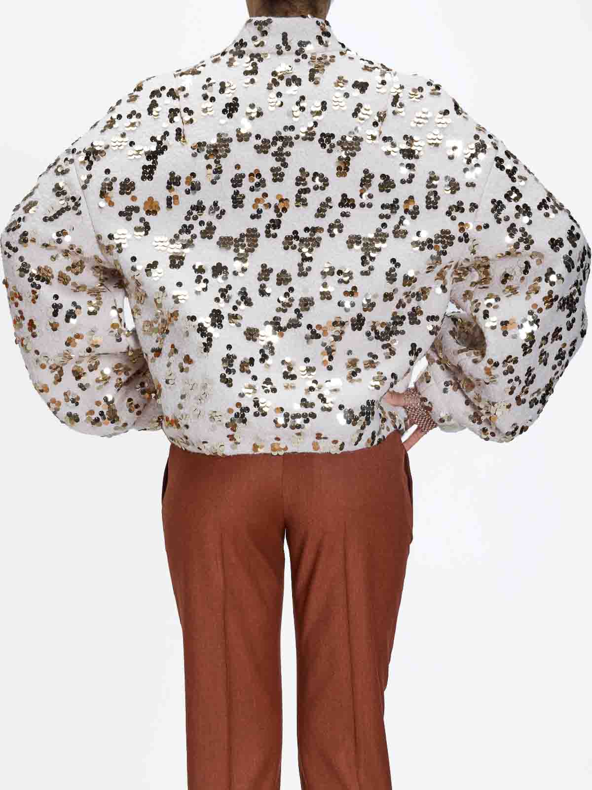 Bomber Paillettes 79AAS968N0629842 (GENNY / カジュアルジャケット ) | GENNY (ジェニー)(4)