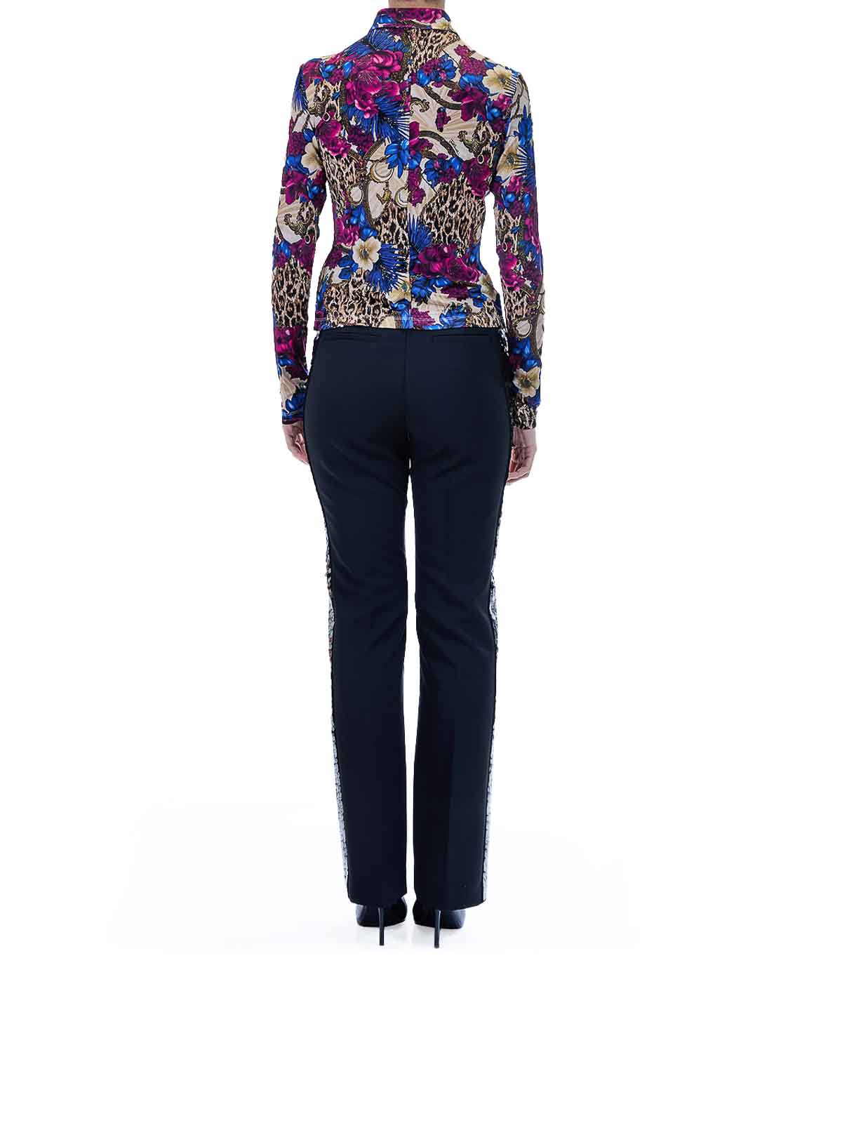 Flowers Leopard shirt 79PAL228JS531R69 (Just Cavalli / シャツ・ブラウス ) | Just Cavalli (ジャスト カヴァリ)(3)
