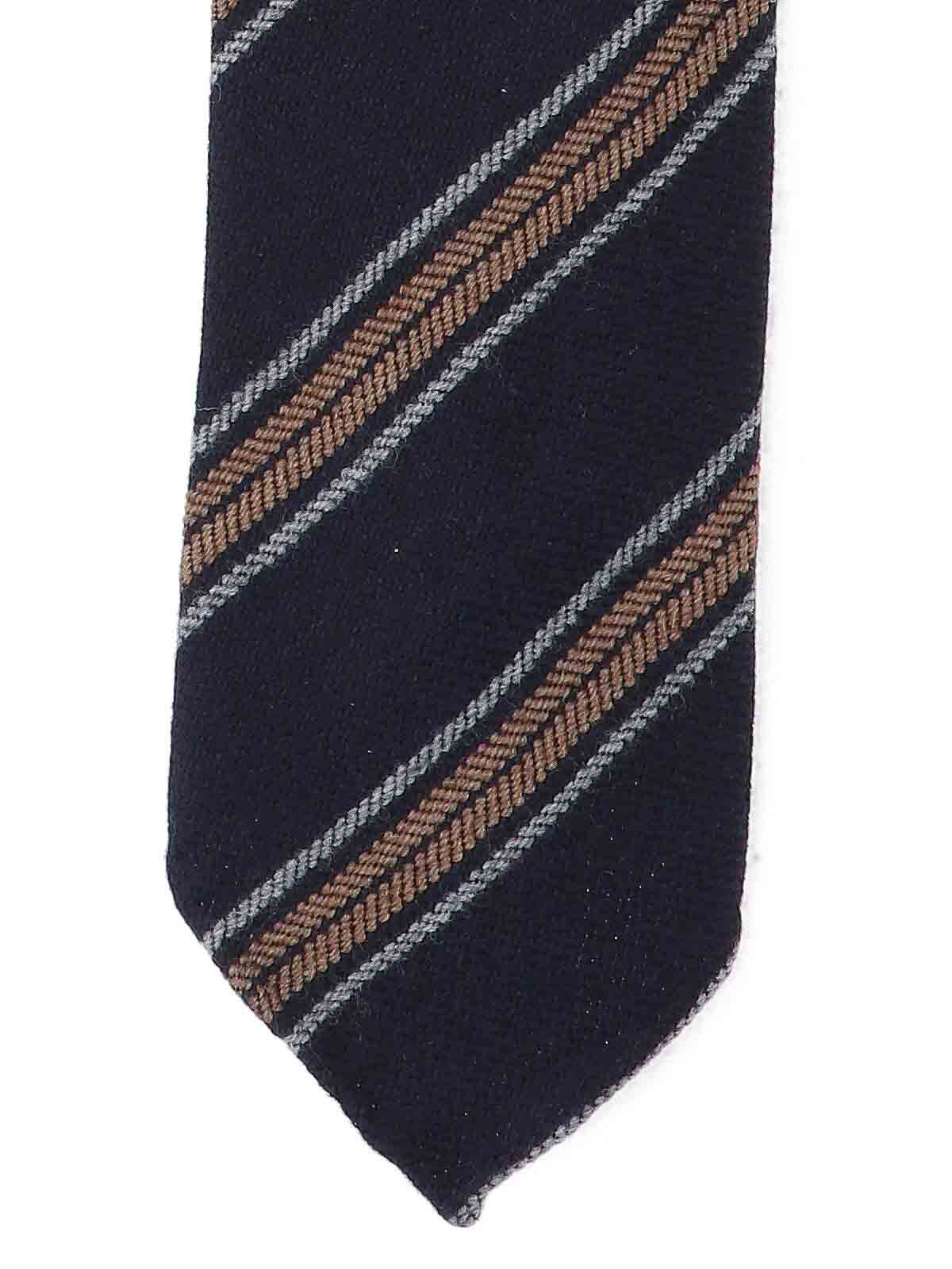 Striped Tie A25CR30009 (Cesare Attolini / ネクタイ ) | Cesare Attolini (チェザーレ アットリーニ)(2)