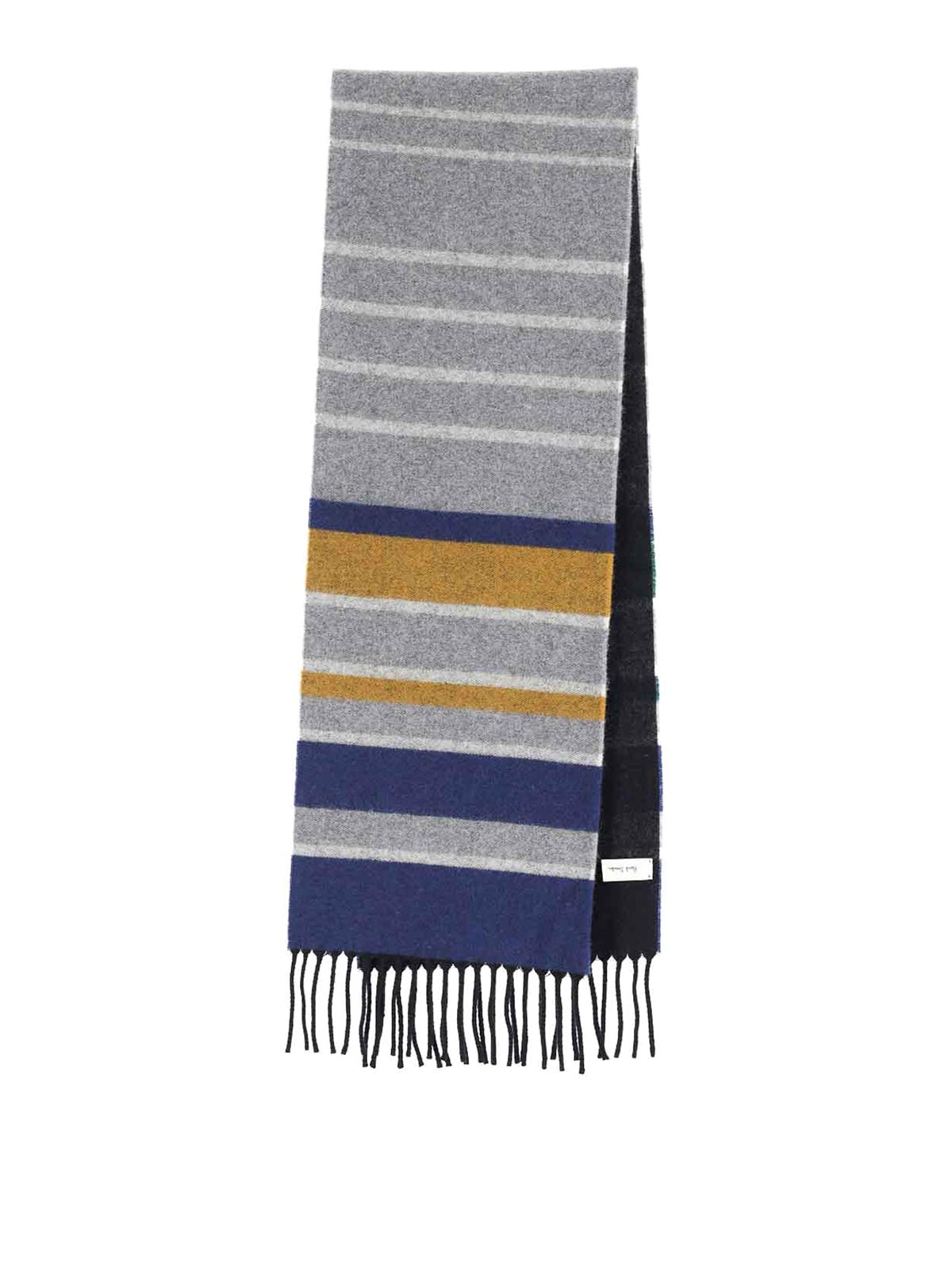 Merino Wool And Cashmere Scarf 150CT71076 (Paul Smith / スカーフ・マフラー ) | Paul Smith (ポール・スミス)