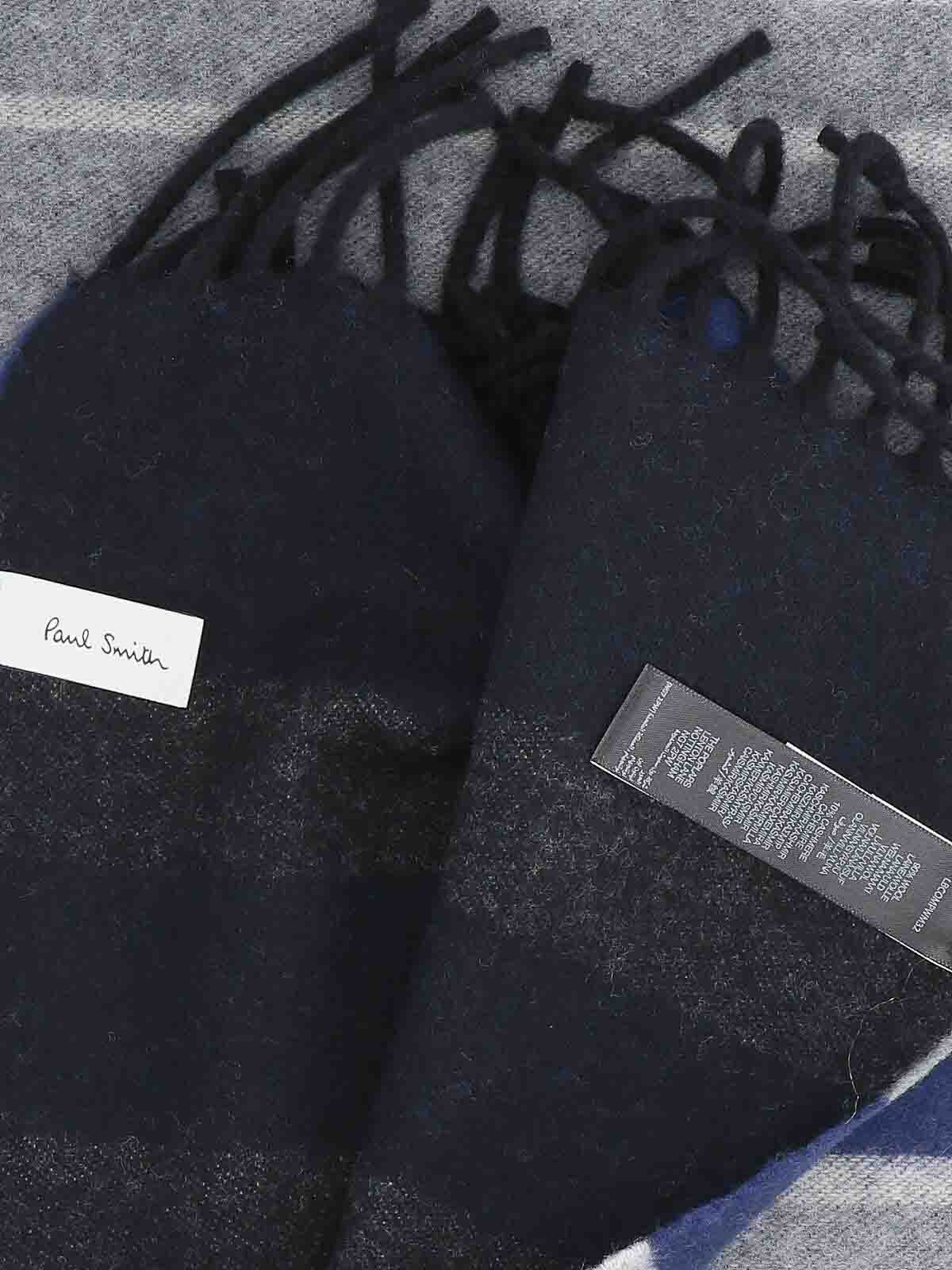 Merino Wool And Cashmere Scarf 150CT71076 (Paul Smith / スカーフ・マフラー ) | Paul Smith (ポール・スミス)(2)