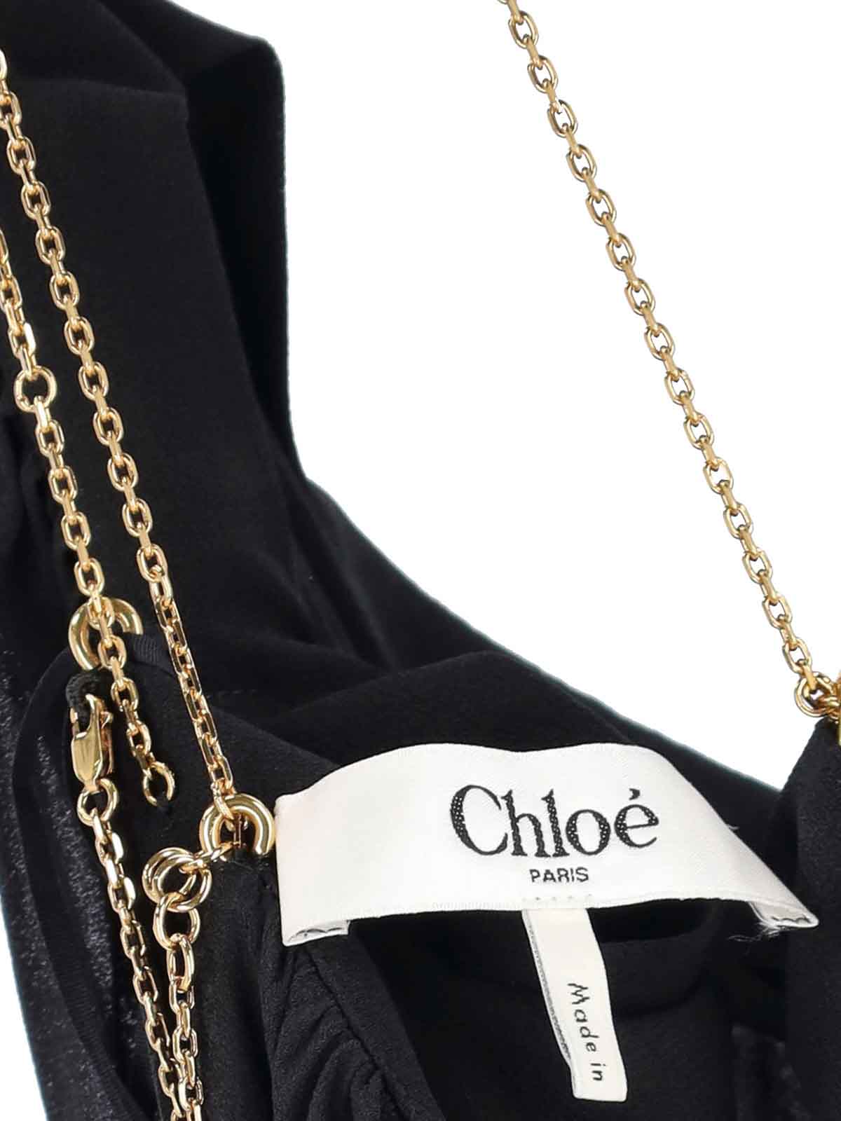 Silk Maxi Dress 26SRO03002001 (Chloé / ワンピース・ドレス・オールインワン ) | Chloé (クロエ)(3)