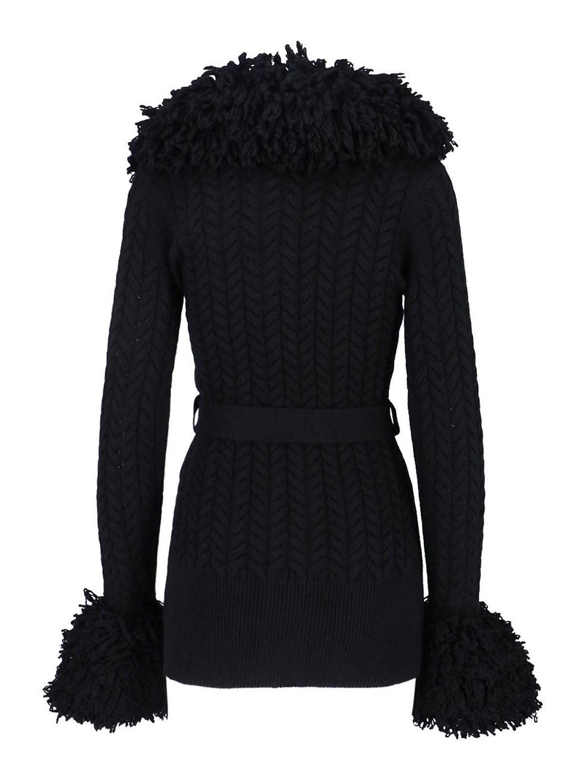 Cardigan With Fringes In Wool And Cashmere KN2828041999B (Patou / ニット・セーター・カーディガン ) | Patou (パトゥ)(1)