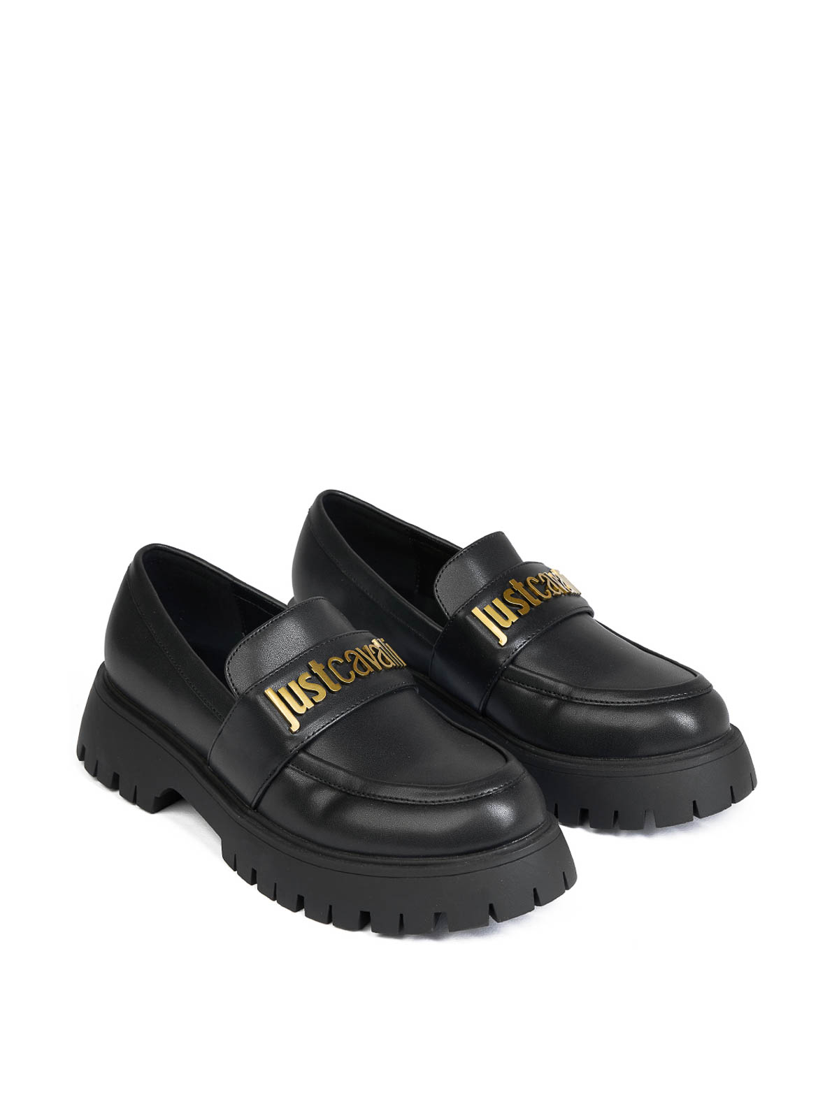Nibel Logo Moccasin 79RA3S82ZS984899 (Just Cavalli / ローファー ) | Just Cavalli (ジャスト カヴァリ)(1)