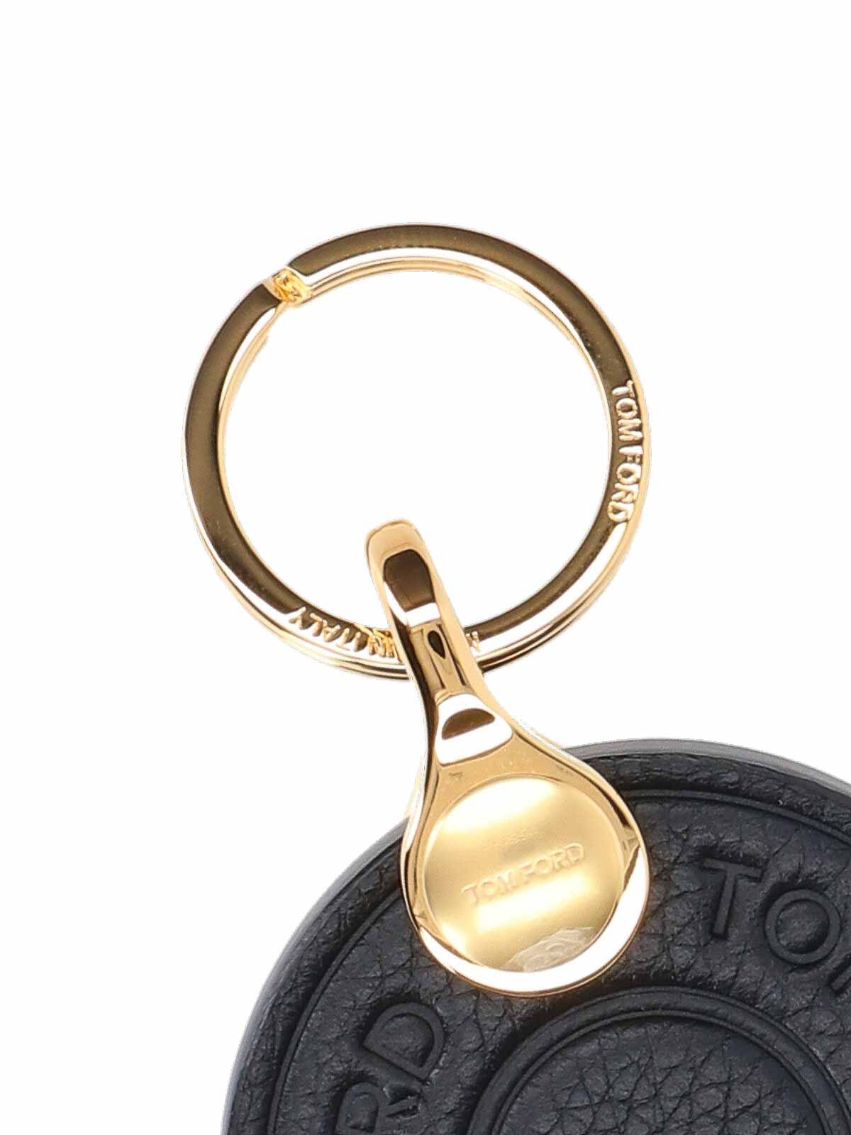 Leather key ring Y0378LCL158G1N001 (TOM FORD / キーリング・キーケース ) | TOM FORD (トムフォード)(2)