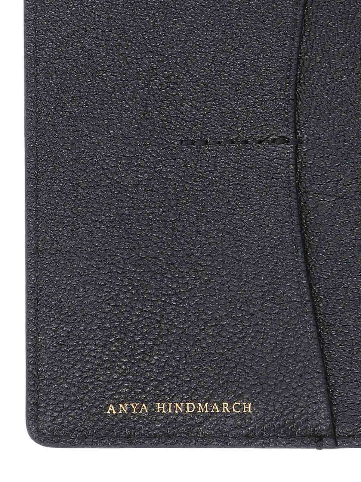 Passport holder 199025BLACK (ANYA HINDMARCH / 財布・カードケース ) | ANYA HINDMARCH (アニヤ・ハインドマーチ)(3)
