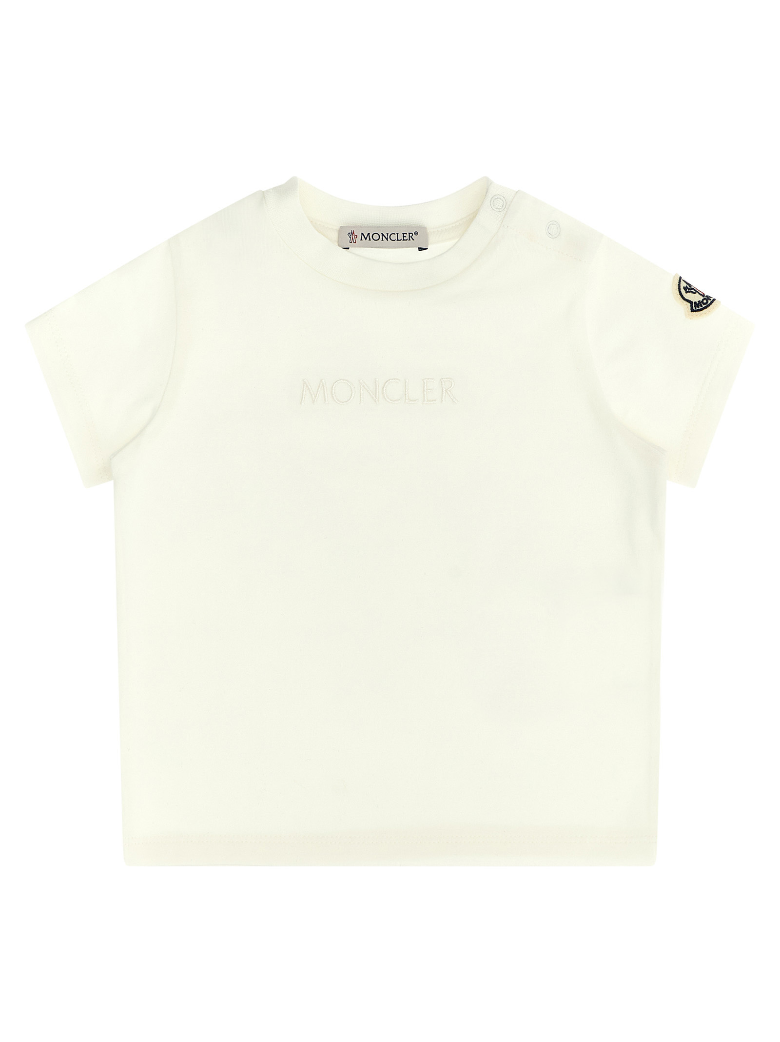 Logo embroidery t-shirt L19518C0001089AUM034 (Moncler / Tシャツ・カットソー ) | Moncler (モンクレール)