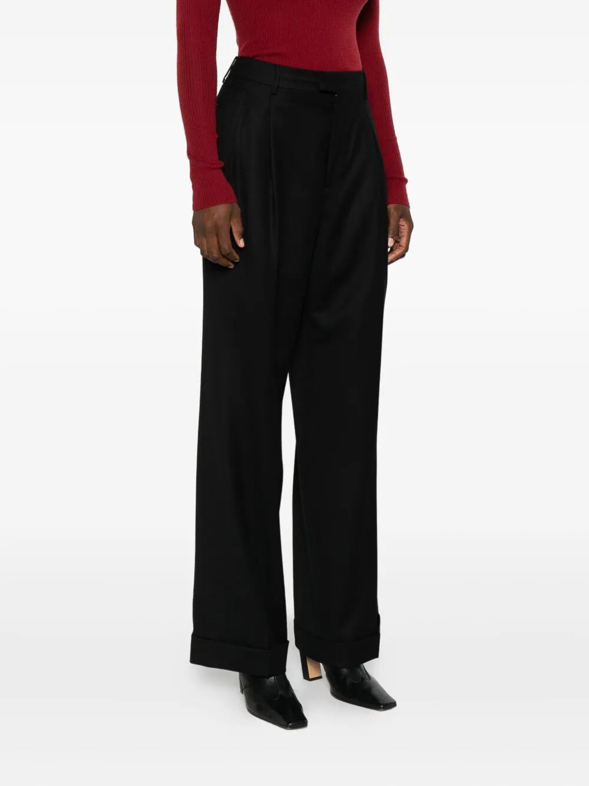 High Waisted Pants SIMONADR1483BLACK (BERWICH / パンツ ) | BERWICH (ベルウィッチ)(4)