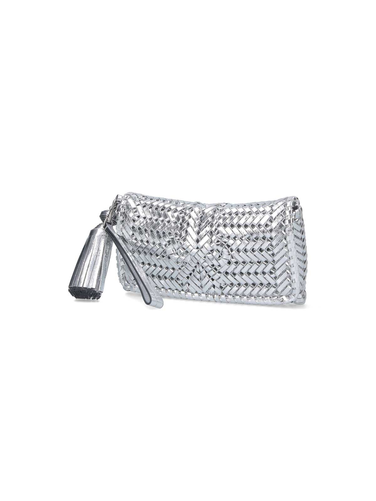 Clutch 167666SILVER (ANYA HINDMARCH / クラッチバッグ・ポーチ ) | ANYA HINDMARCH (アニヤ・ハインドマーチ)(1)