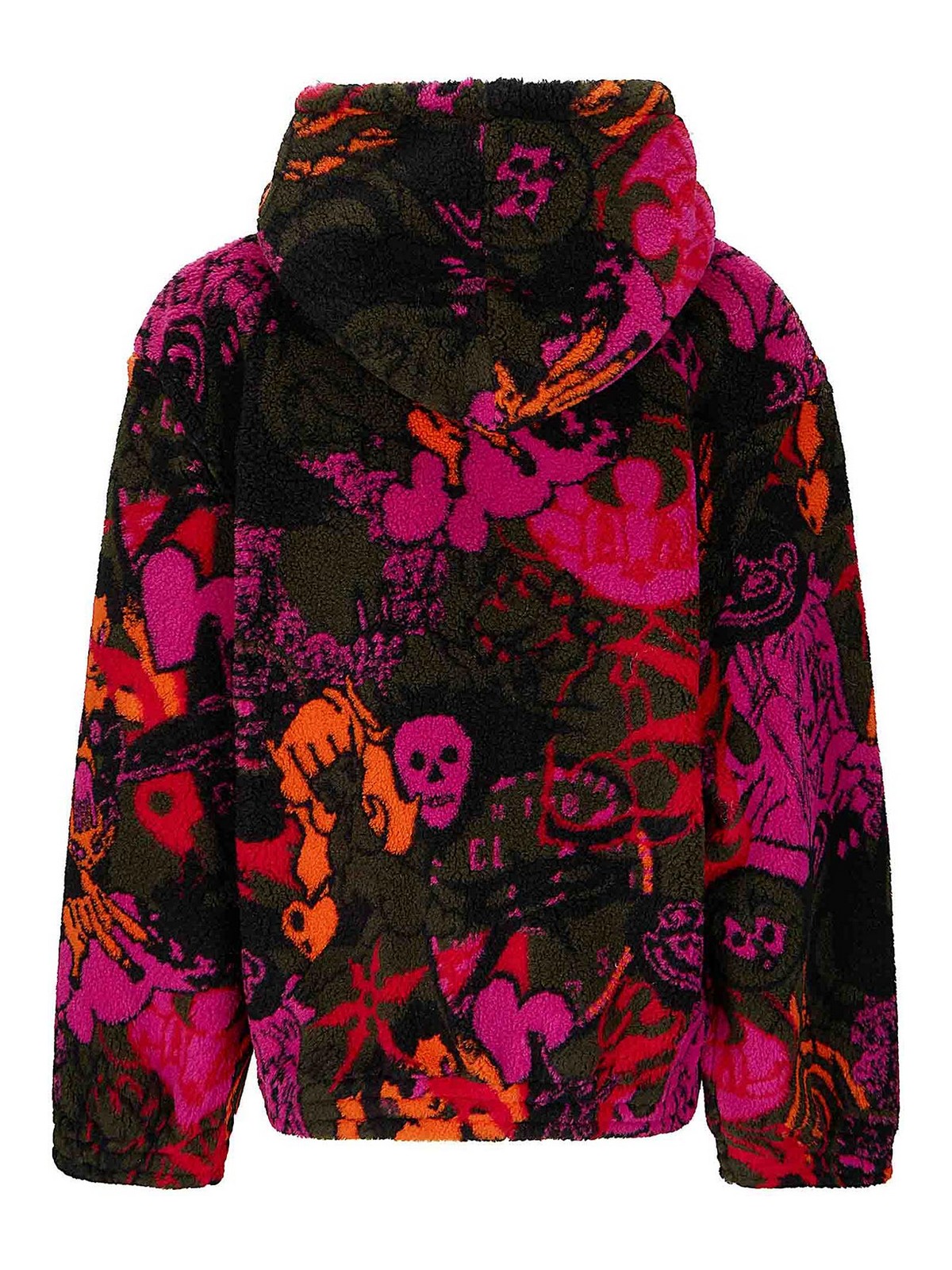 Engine Party Oversized Hooded Fleece 5311BROWNMULTI (CHOPOVA LOWENA / カジュアルジャケット ) | CHOPOVA LOWENA (チョポヴァ ロウェナ)(1)