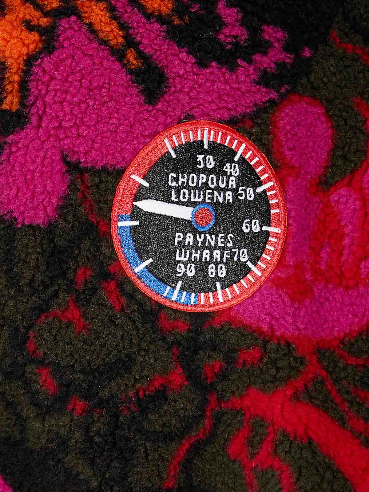 Engine Party Oversized Hooded Fleece 5311BROWNMULTI (CHOPOVA LOWENA / カジュアルジャケット ) | CHOPOVA LOWENA (チョポヴァ ロウェナ)(2)