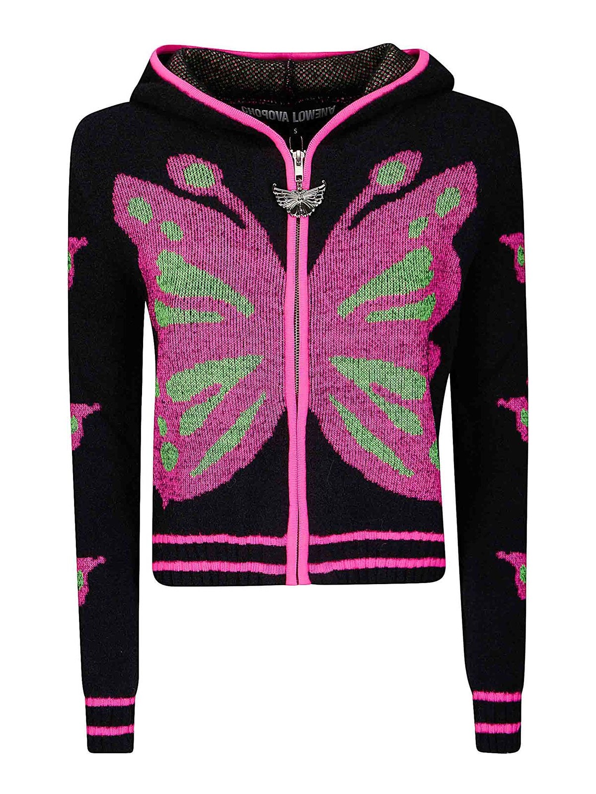 Neon Butterfly Cardigan 5258MULTI (CHOPOVA LOWENA / ニット・セーター・カーディガン ) | CHOPOVA LOWENA (チョポヴァ ロウェナ)
