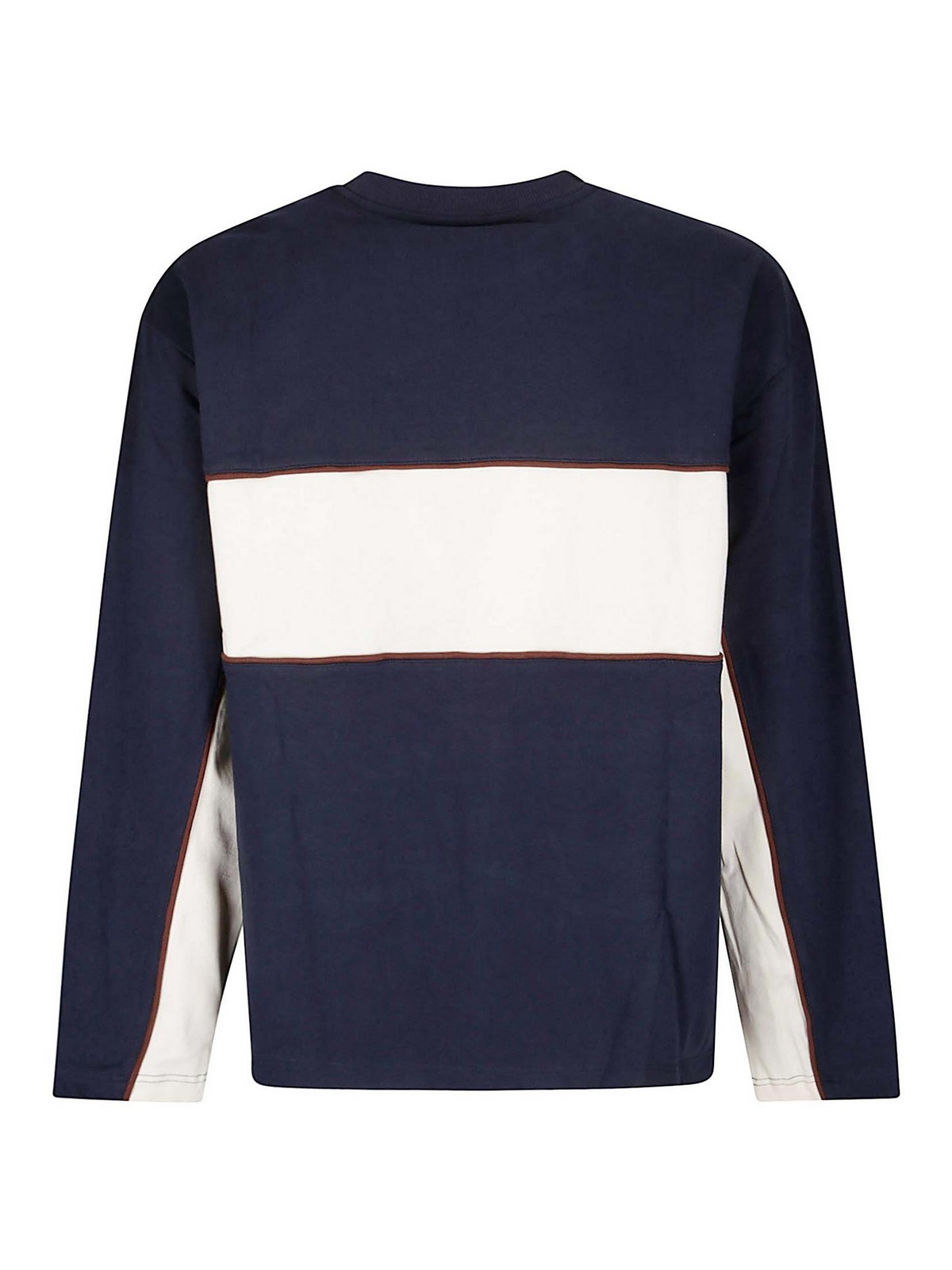 Heavyweight Paneled Long Sleeve Shirt F25T010045NAVY (BRAIN DEAD / Tシャツ・カットソー ) | BRAIN DEAD (ブレインデッド)(1)