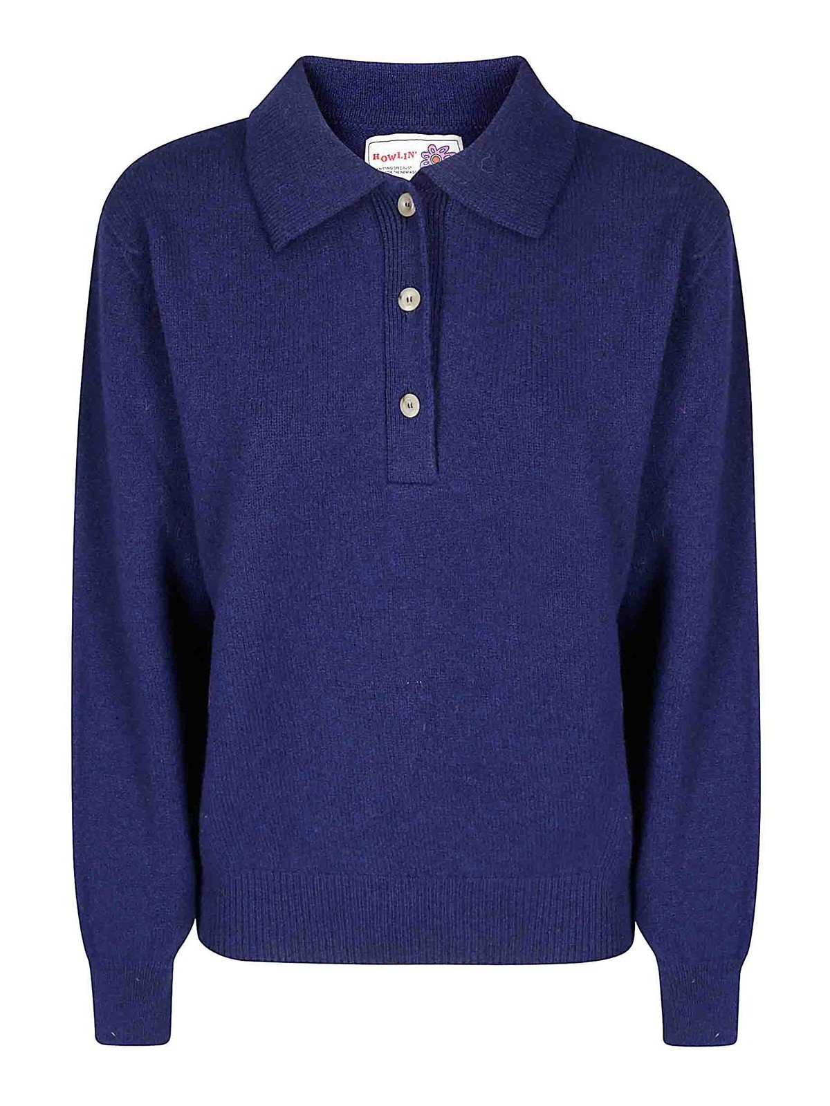 Polo POEMSOFCOMFORTNAVY (HOWLIN' / ポロシャツ ) | HOWLIN' (ハウリン)