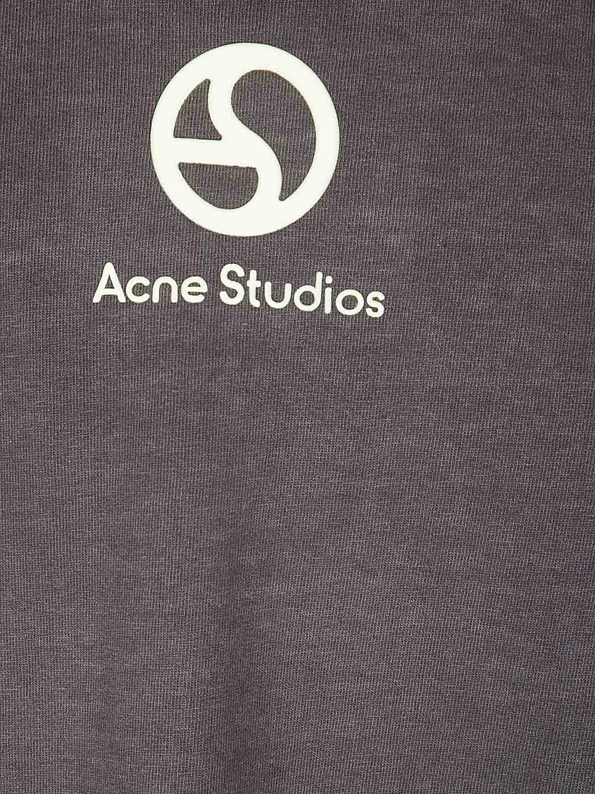 Faded Black Logo T-Shirt CL0360BM0 (Acne Studios / Tシャツ・カットソー ) | Acne Studios (アクネ ストゥディオズ)(2)