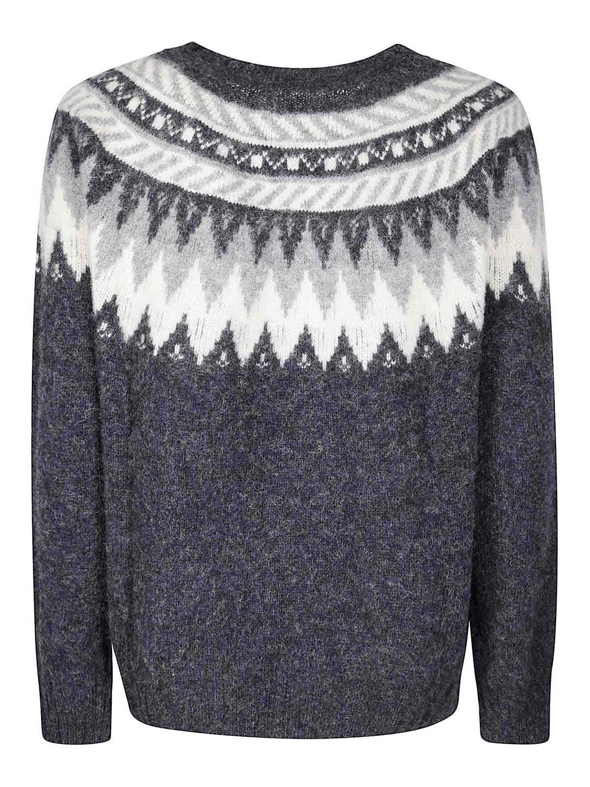 Pullover BROKENFLOWERSCHARCOAL (HOWLIN' / ニット・セーター・カーディガン ) | HOWLIN' (ハウリン)(1)