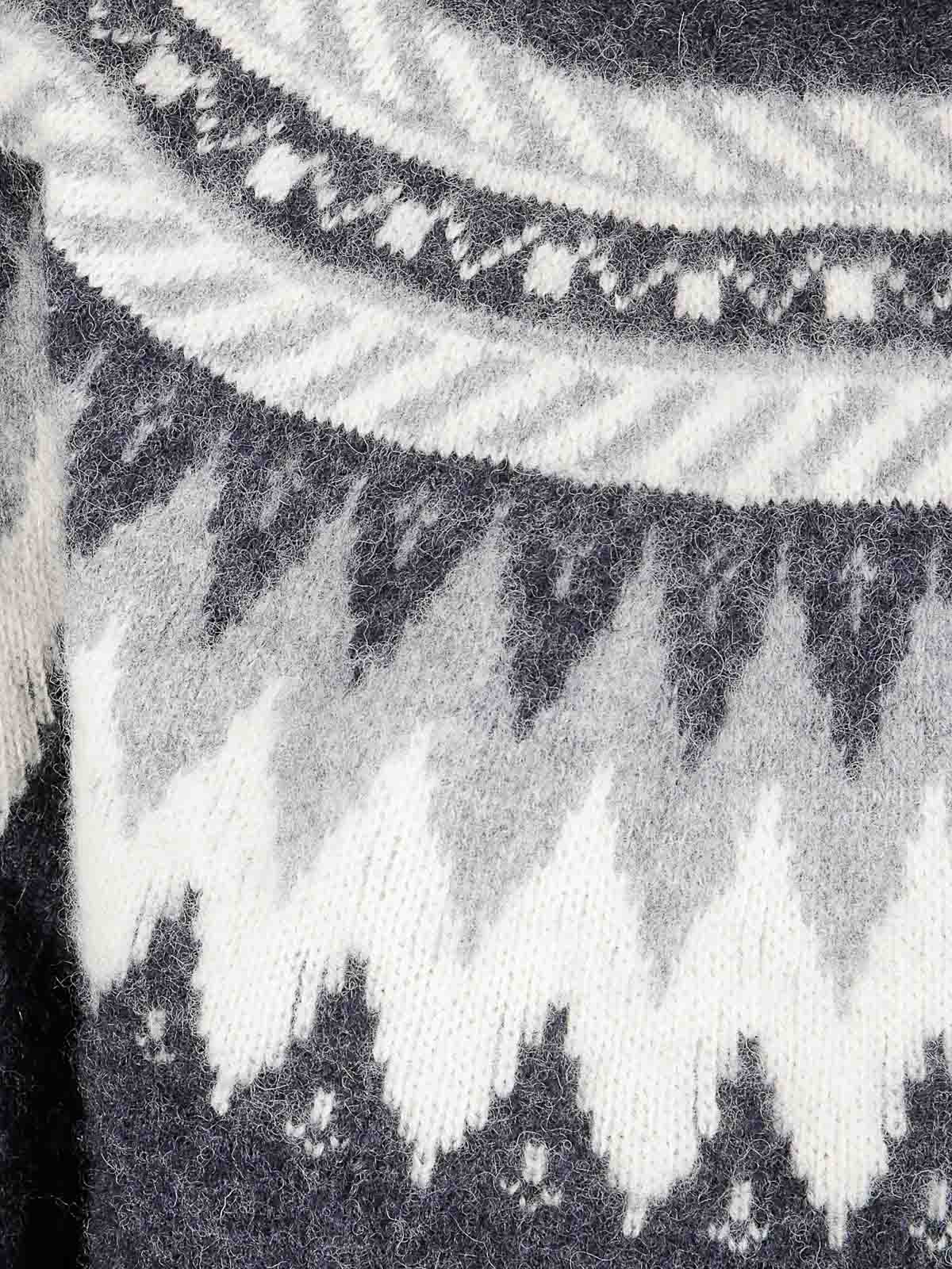 Pullover BROKENFLOWERSCHARCOAL (HOWLIN' / ニット・セーター・カーディガン ) | HOWLIN' (ハウリン)(2)